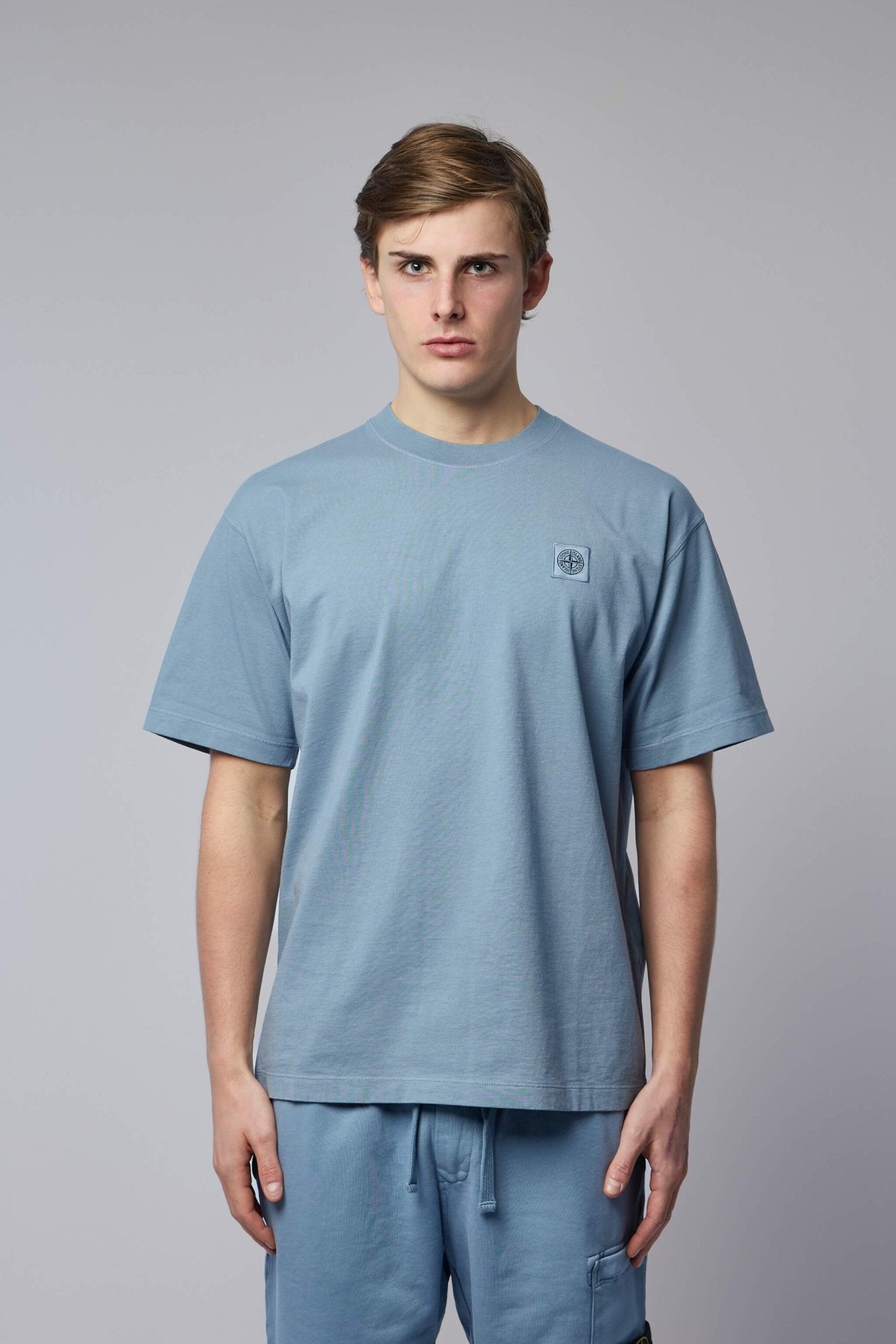 Regular Fit T-shirt with Compass Patch