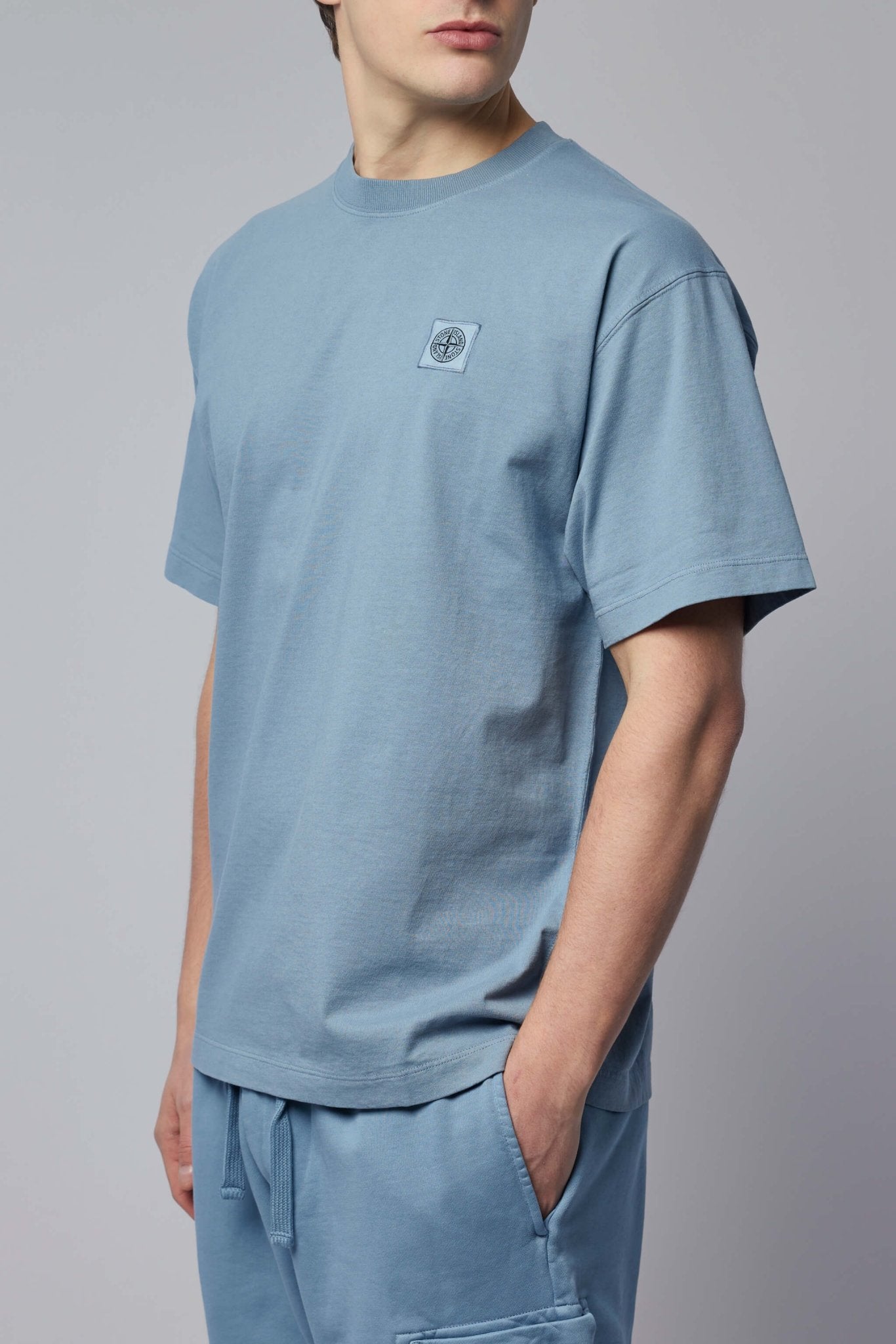 Regular Fit T-shirt with Compass Patch