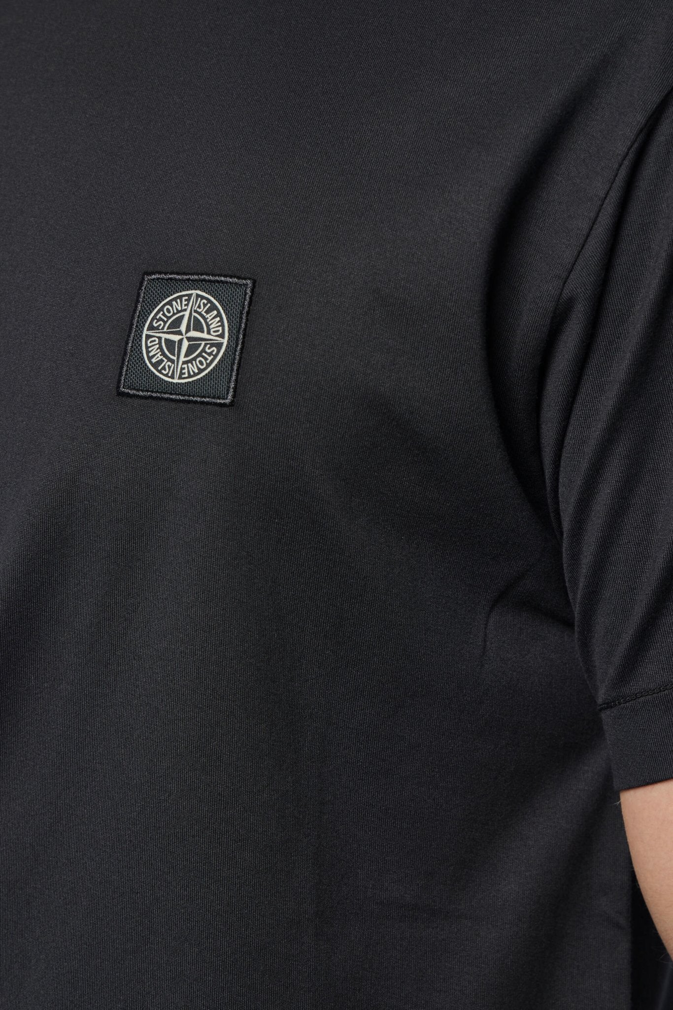 Slim Fit T-shirt with Compass Patch