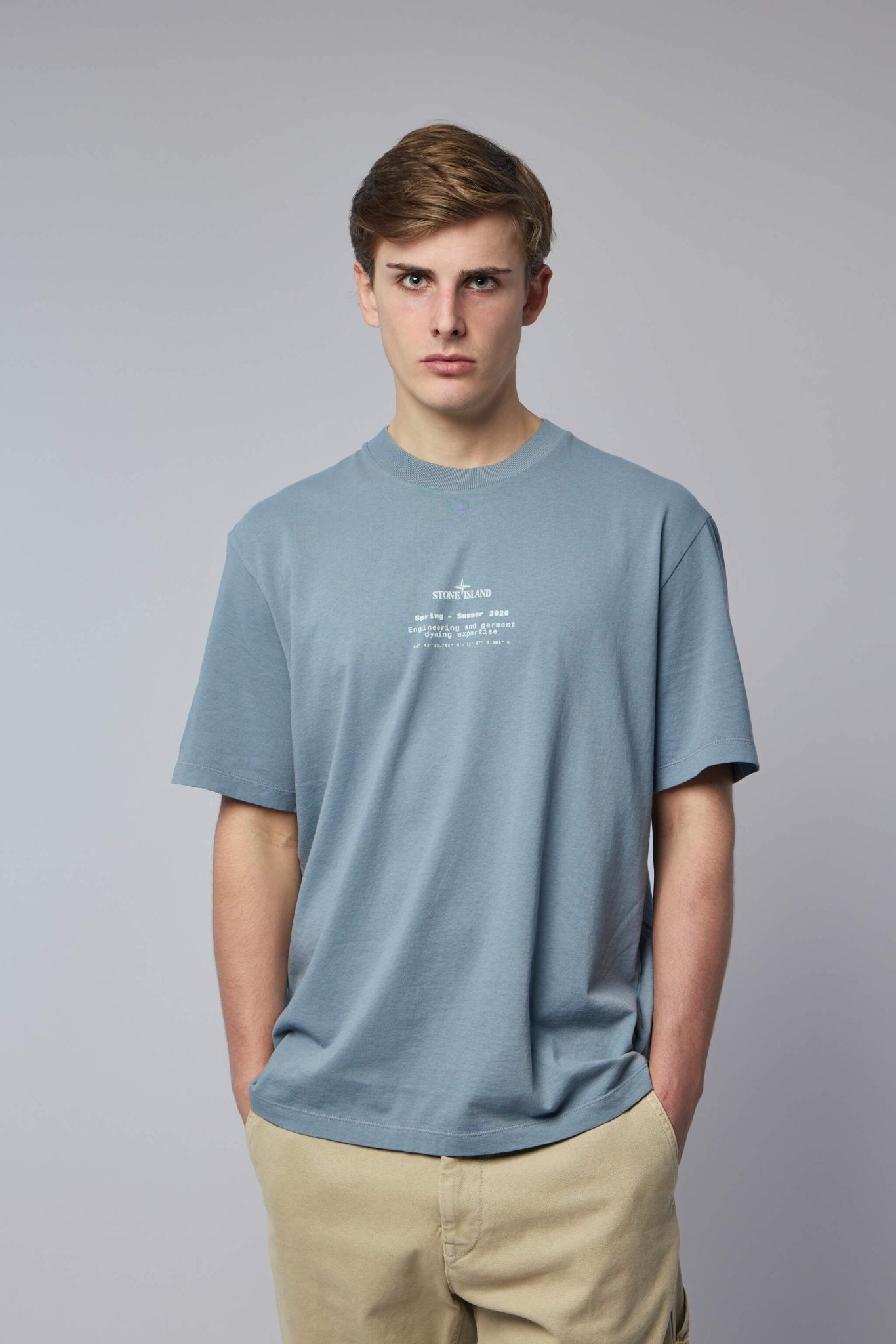 Regular Fit T-shirt with Stone Print