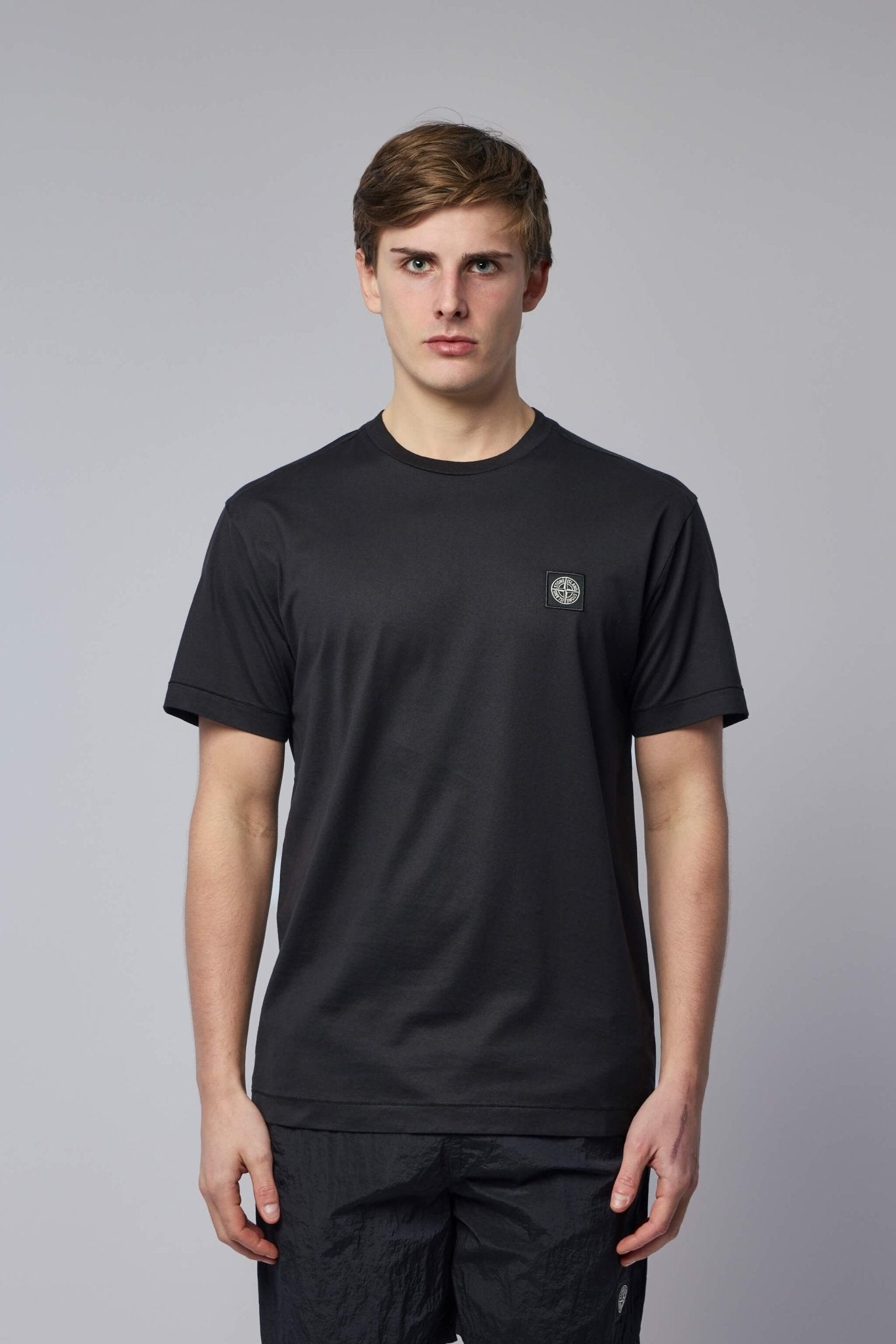 Slim Fit T-shirt with Compass Patch