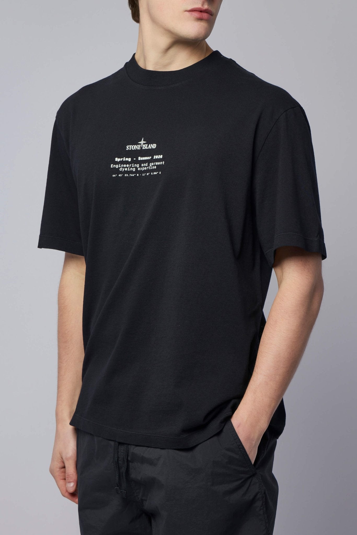 Regular Fit T-shirt with Stone Print