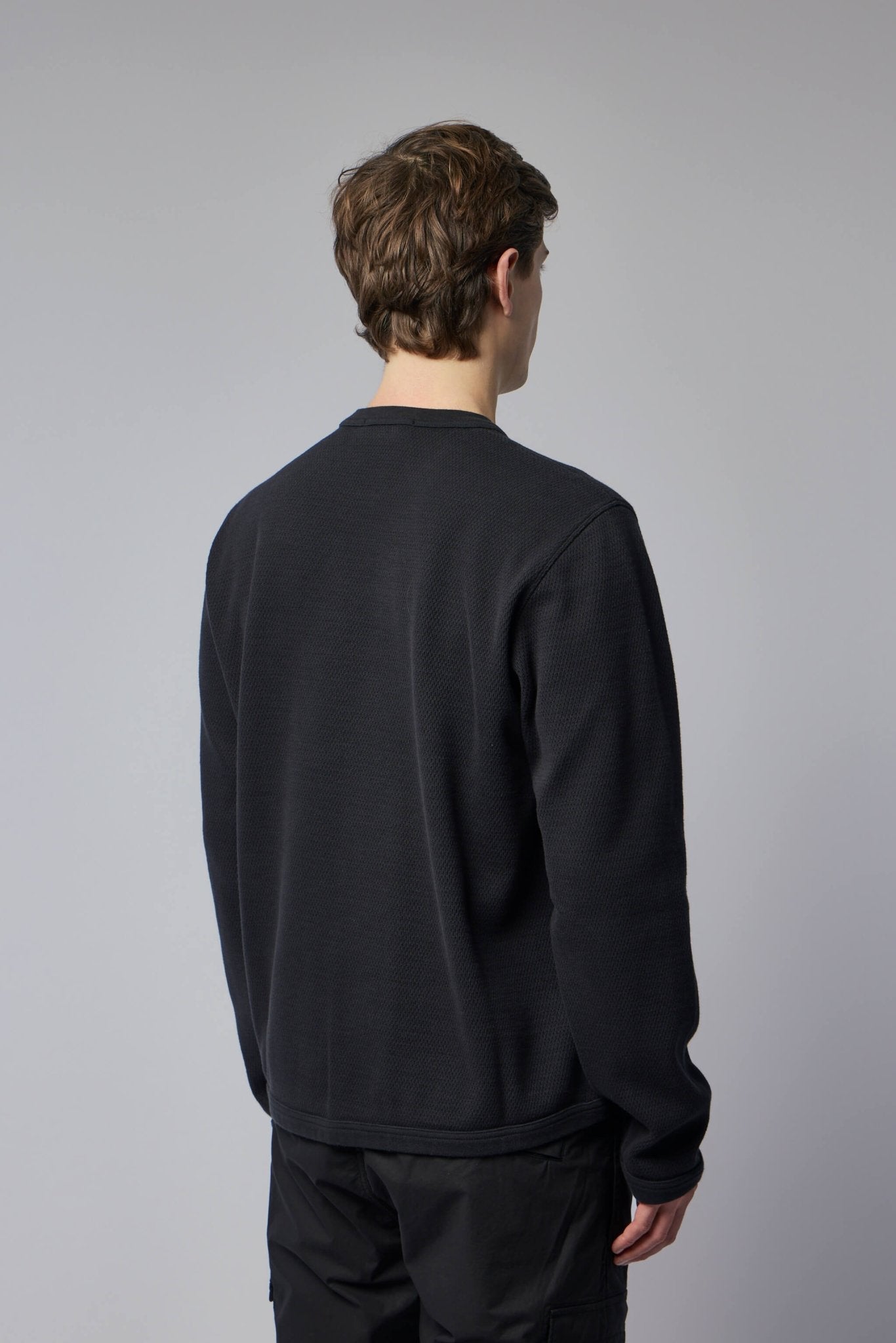 Regular Fit Crewneck Sweatshirt with Elasticated Trims