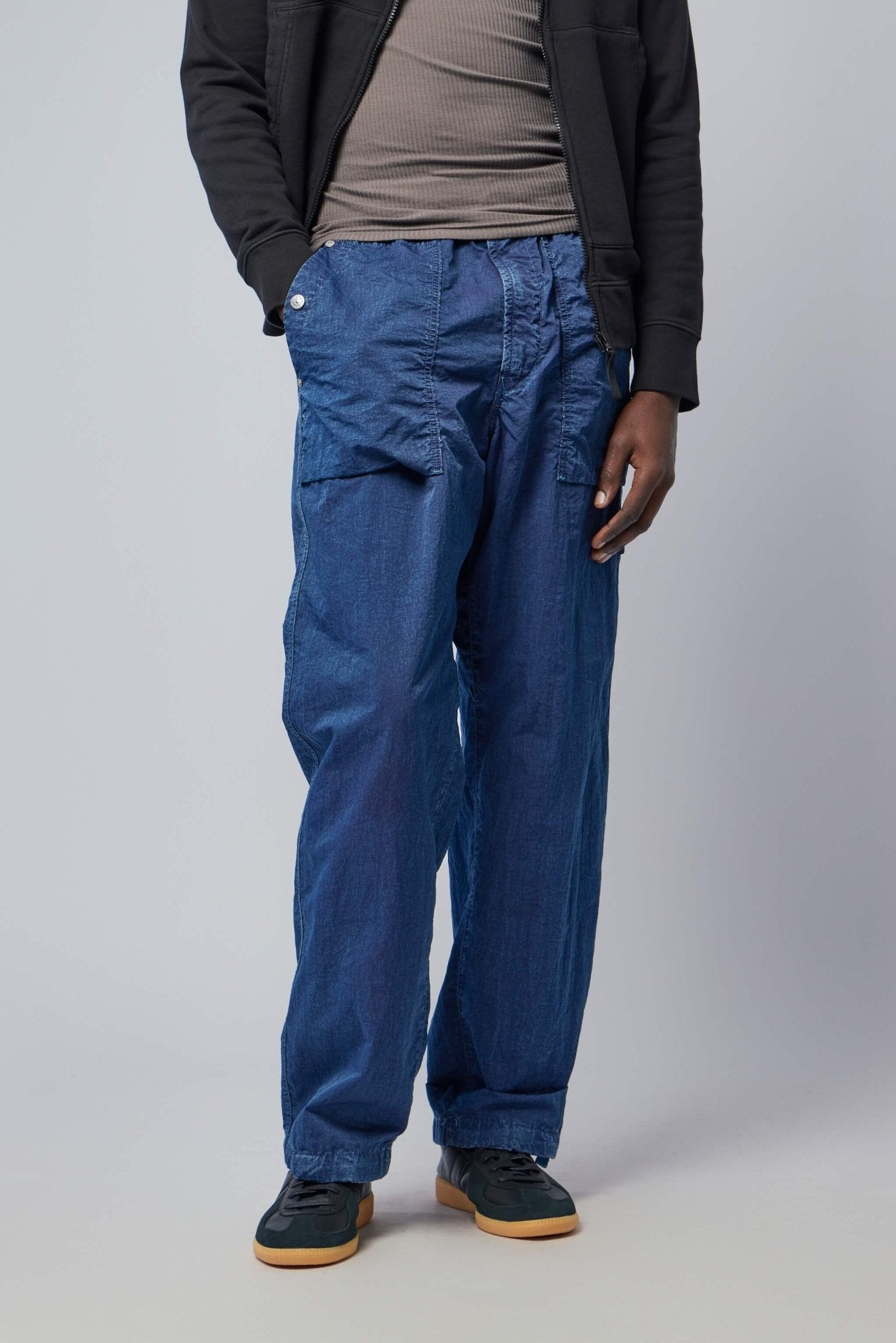Loose-fit Fatigue Trousers with Pockets
