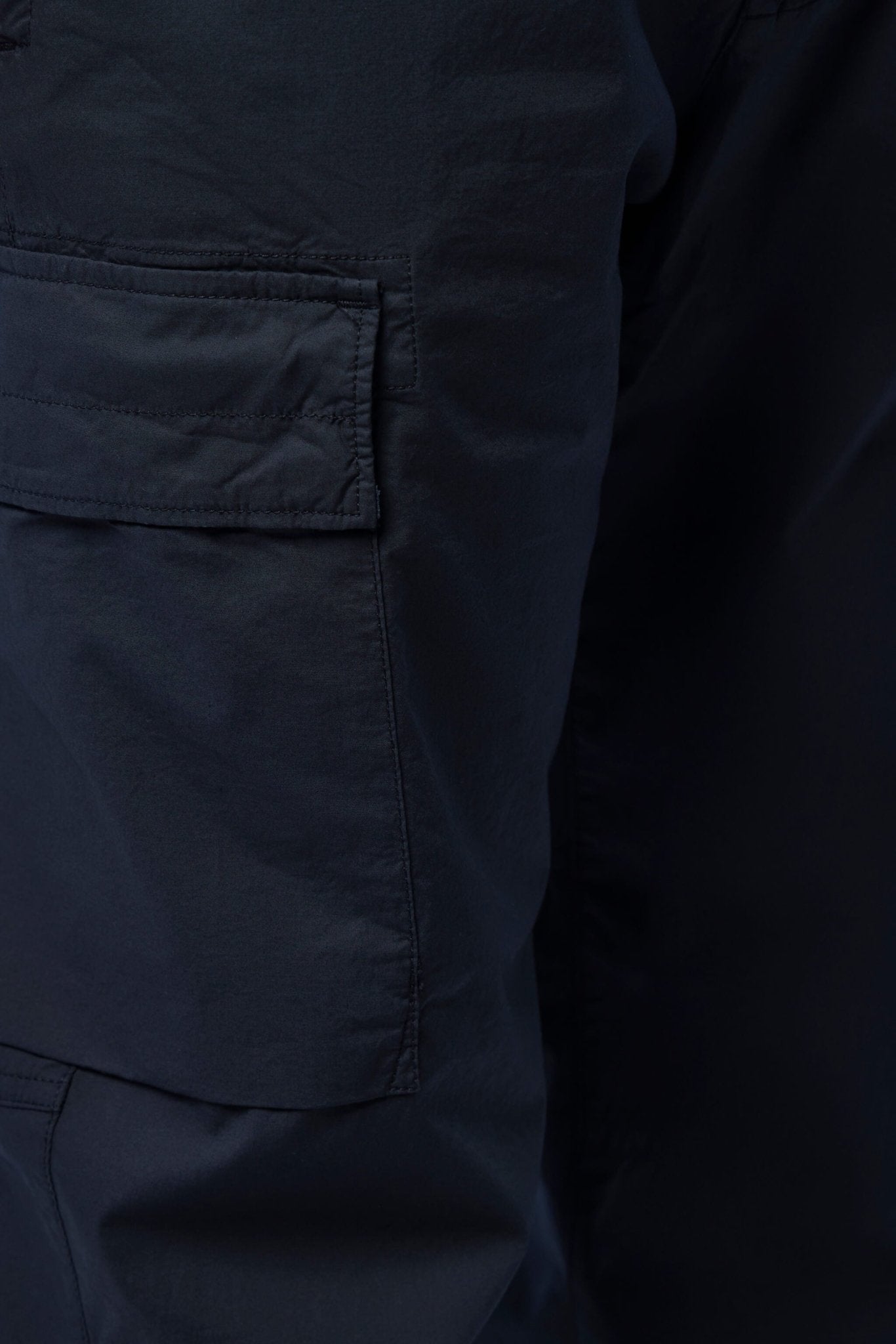 Stretch Cotton Tela Paracadute Cargo Trousers
