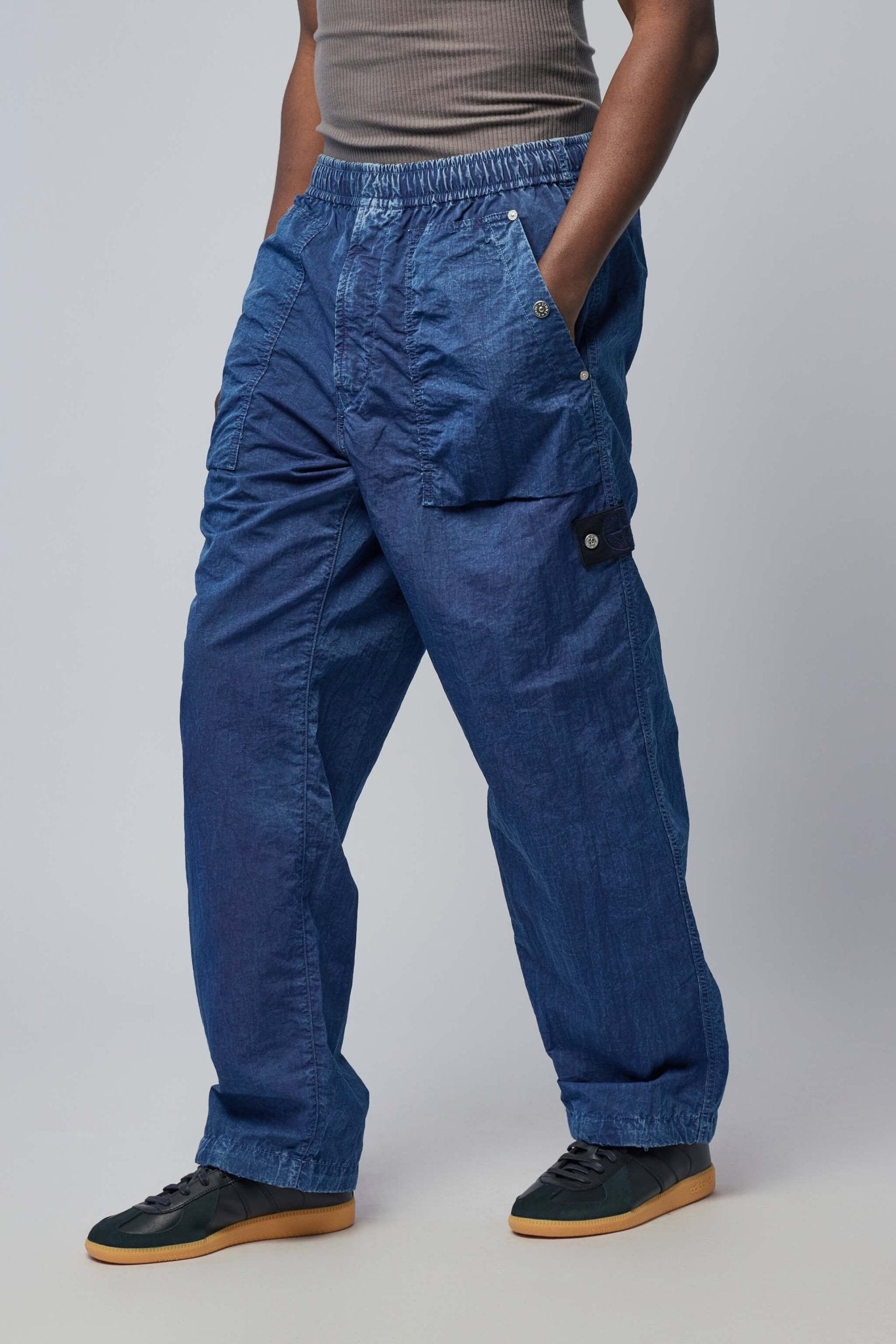 Loose-fit Fatigue Trousers with Pockets