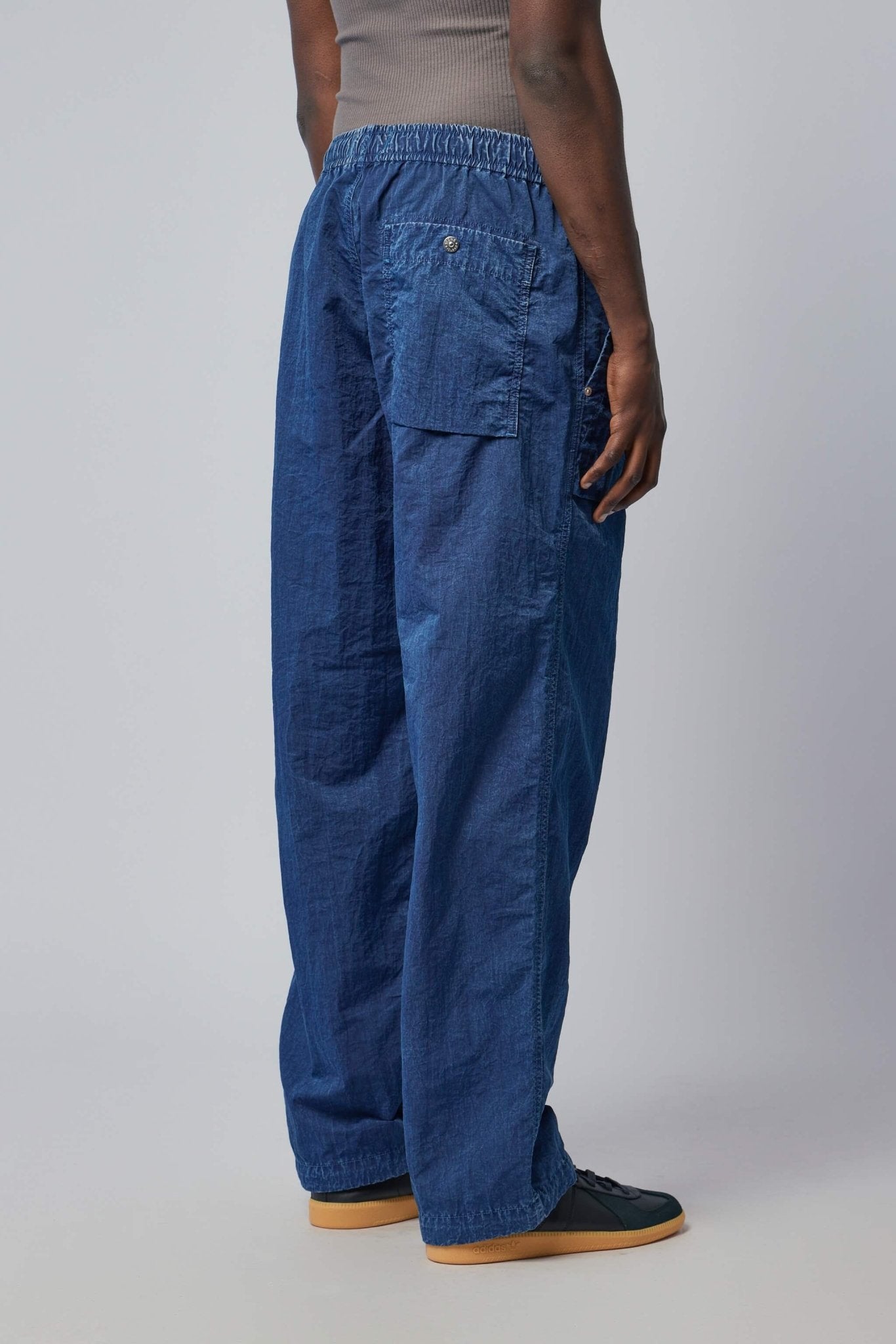 Loose-fit Fatigue Trousers with Pockets