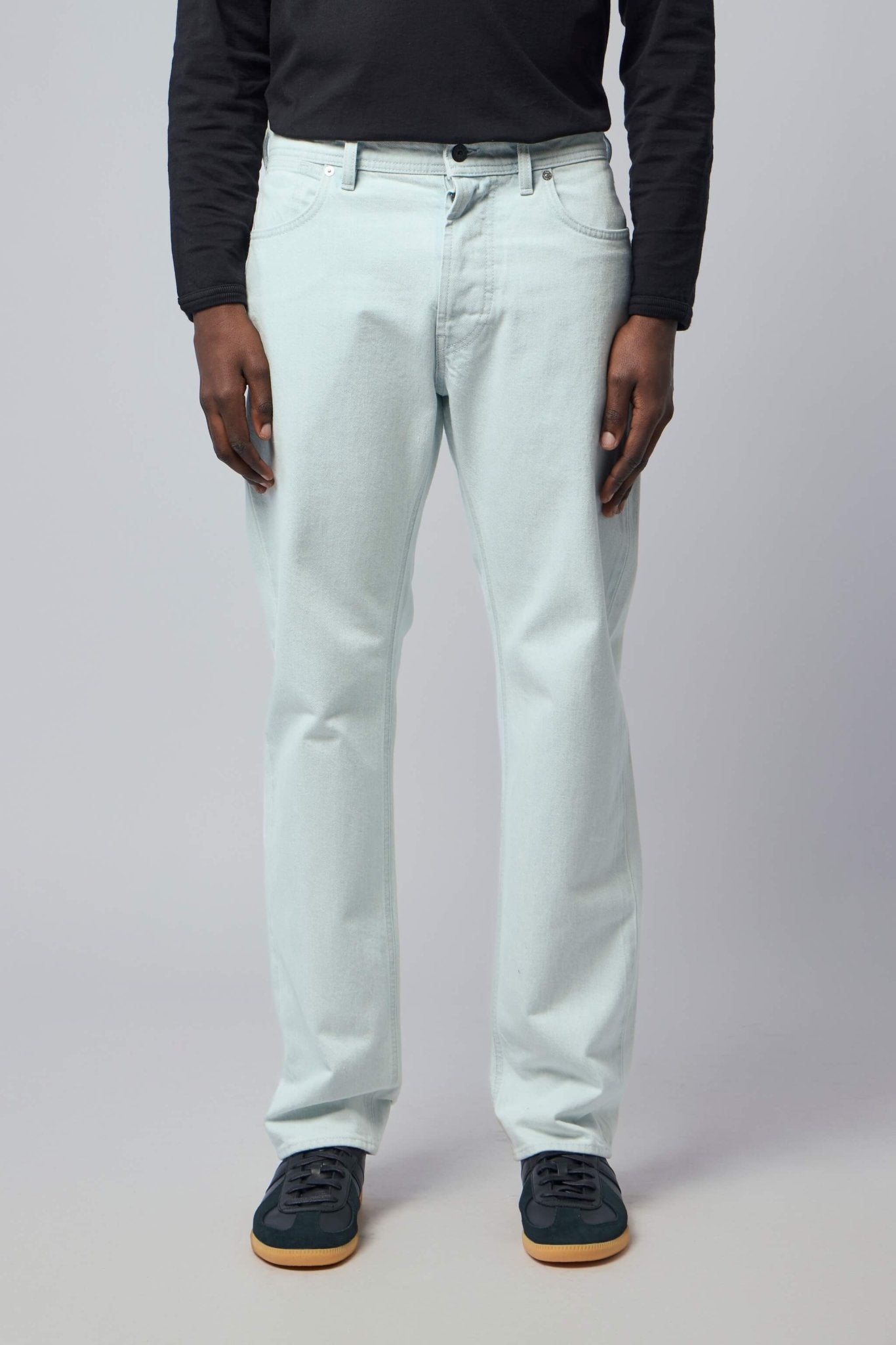 Loose Fit Five Pocket Jeans