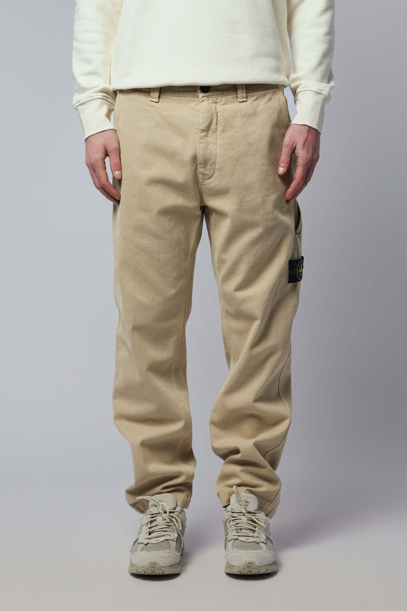 Regular Fit Trousers with Utility Pocket