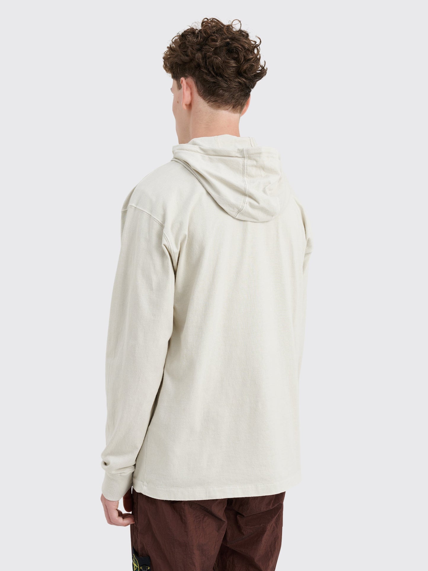 Stone Island Hooded Chest Logo T-shirt Plaster