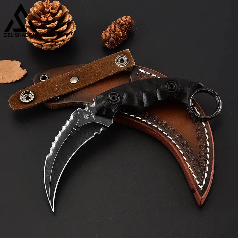 STRIDER Shadow Knife Sharp Knife D2 Steel-GS126
