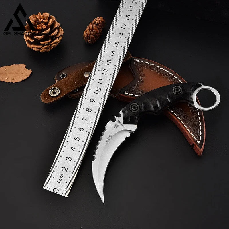 STRIDER Shadow Knife Sharp Knife D2 Steel-GS126
