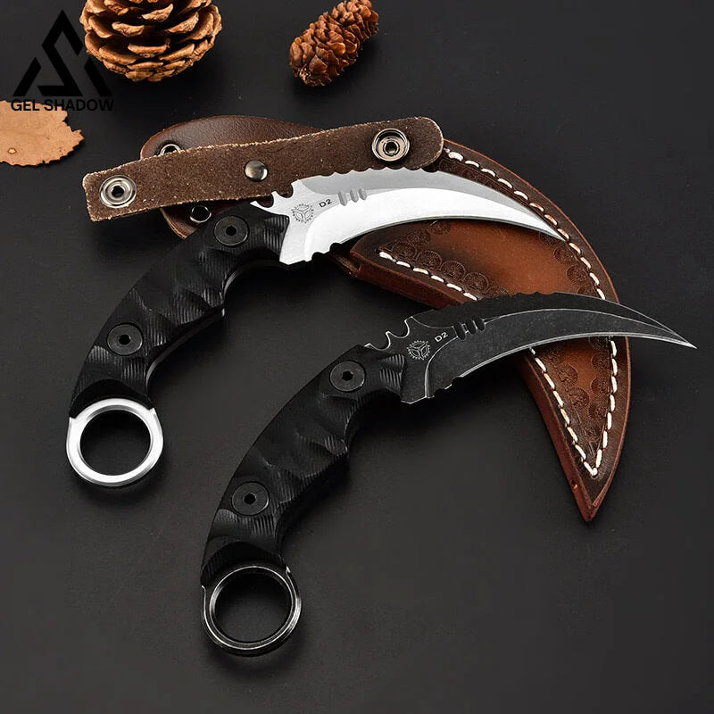 STRIDER Shadow Knife Sharp Knife D2 Steel-GS126