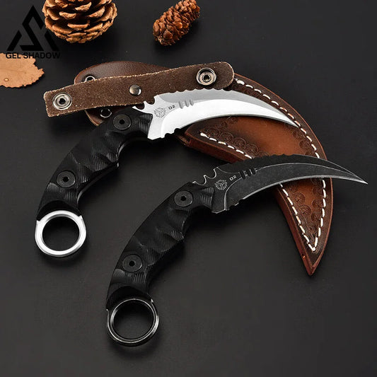 STRIDER Shadow Knife Sharp Knife D2 Steel-GS126