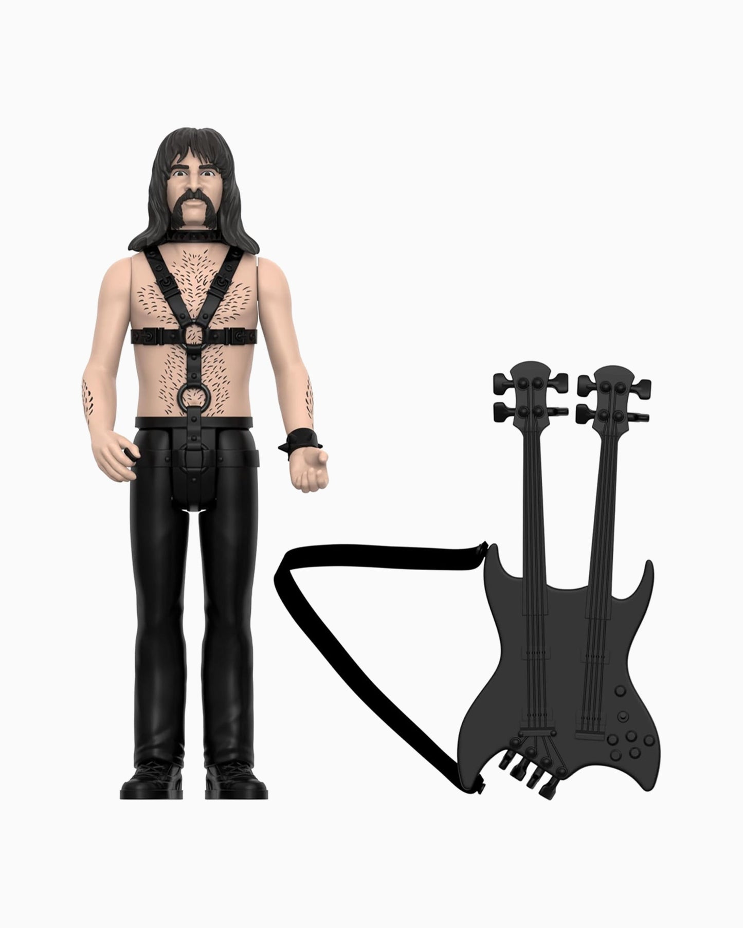 Super7 ReAction Figures Derek Smalls (None More Black) Spinal Tap