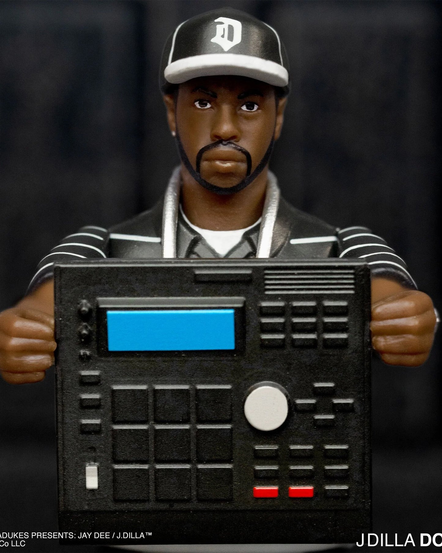 Super7 ReAction Figures J Dilla Donuts Smile Album Cover