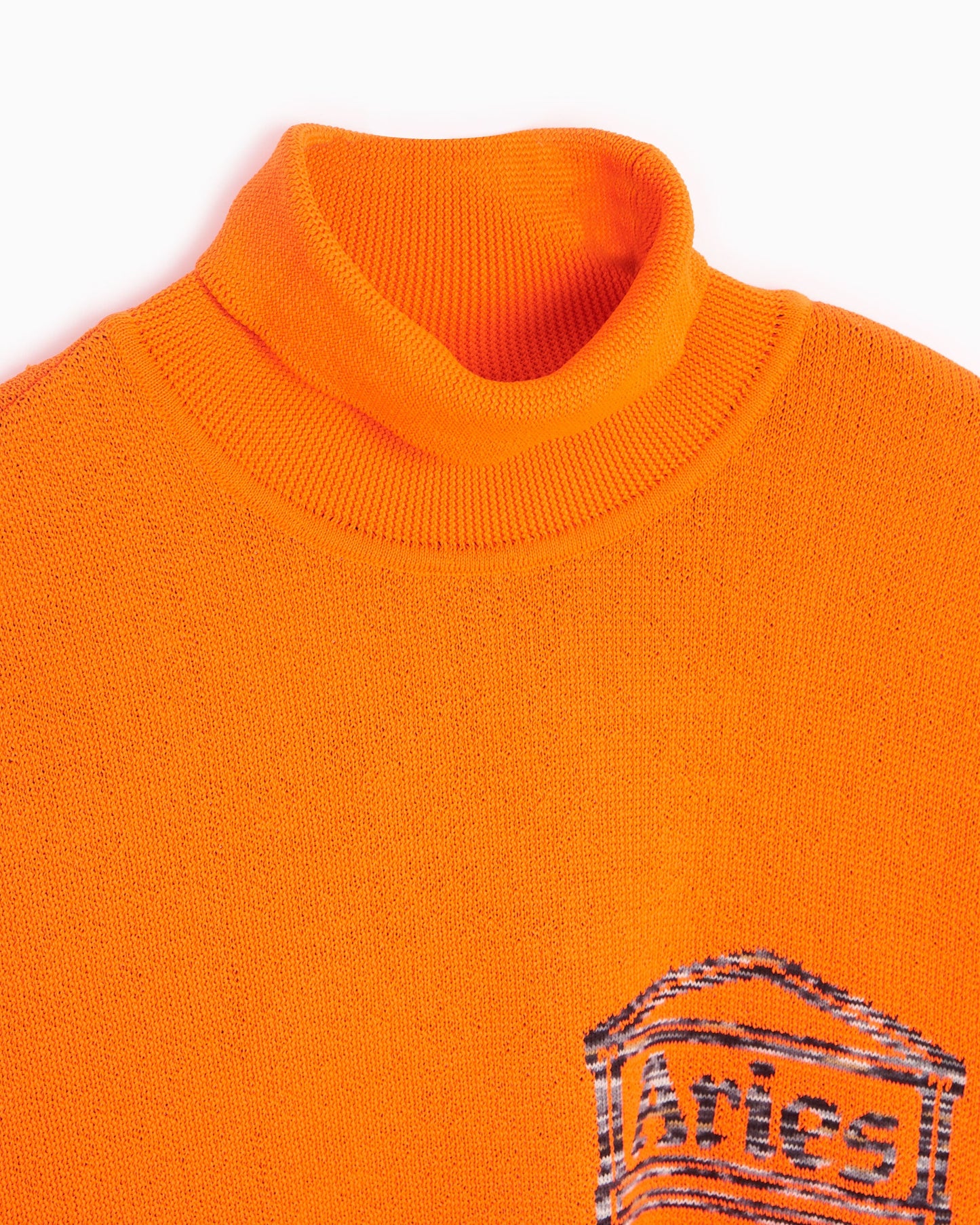 Jersey Aries Temple Fluro Men's Turtleneck Knit Sweater para hombre
