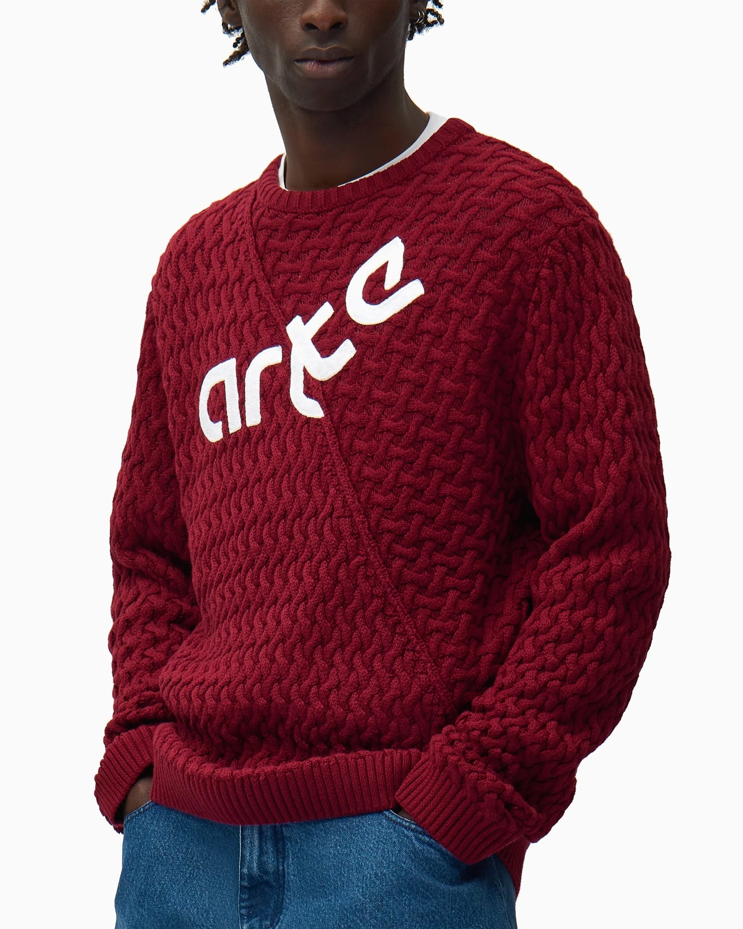 Jersey con logo Arte Antwerp Distorted para hombre