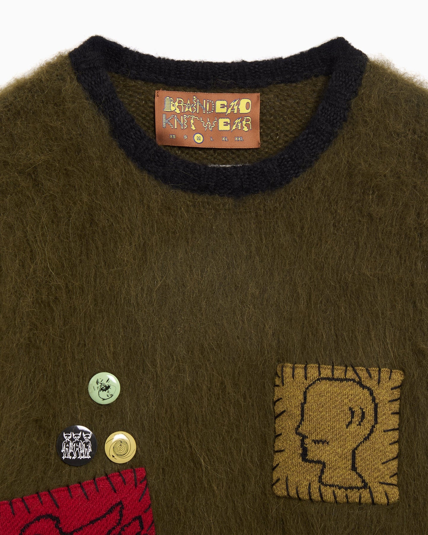 Jersey con gráfico Boxy Brain Dead Future Vision para hombre