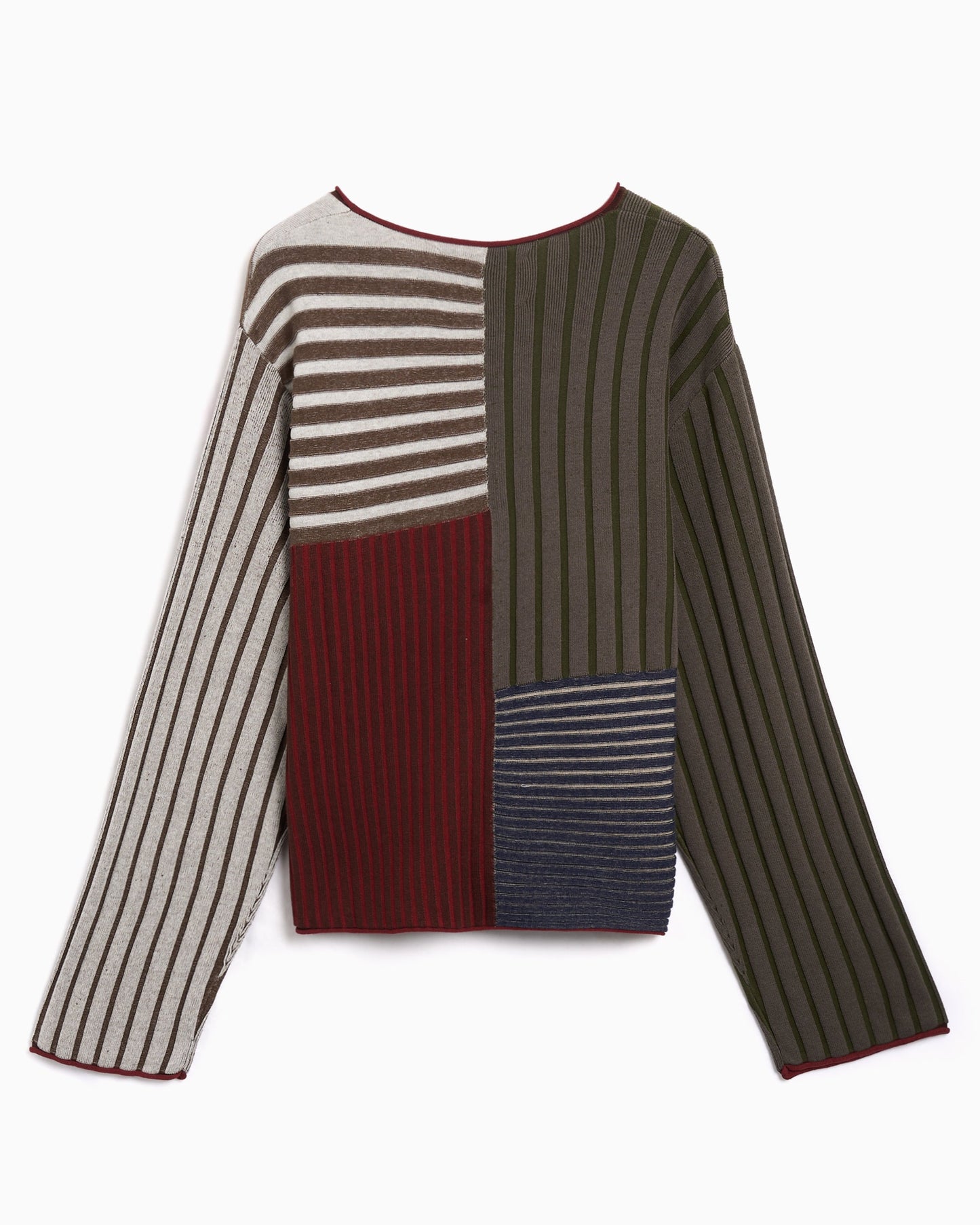 Jersey de rayas Boxy Brain Dead Mixed para hombre