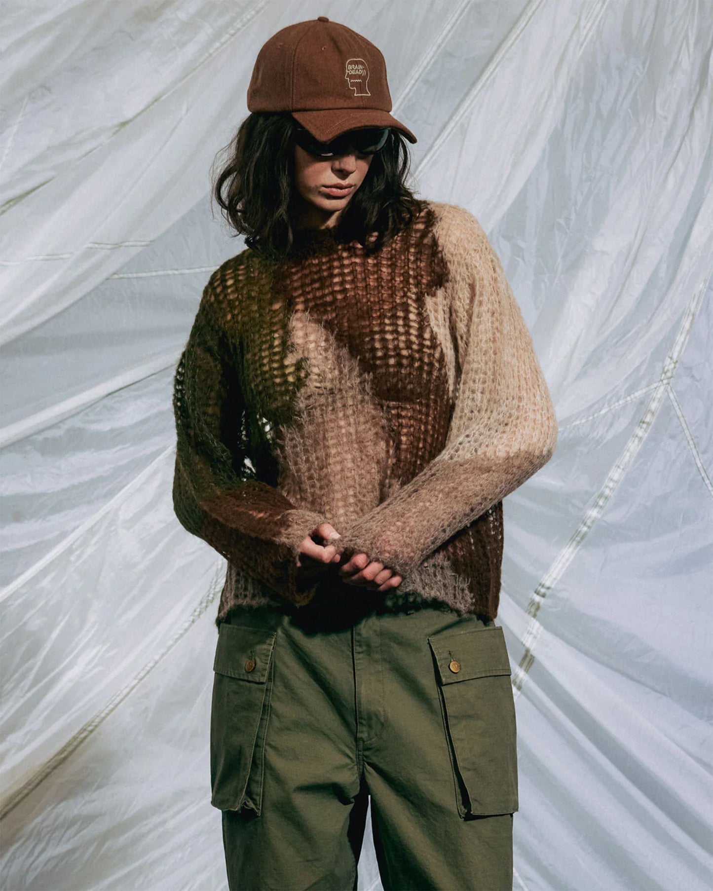 Jersey Boxy Brain Dead Threadbare para hombre