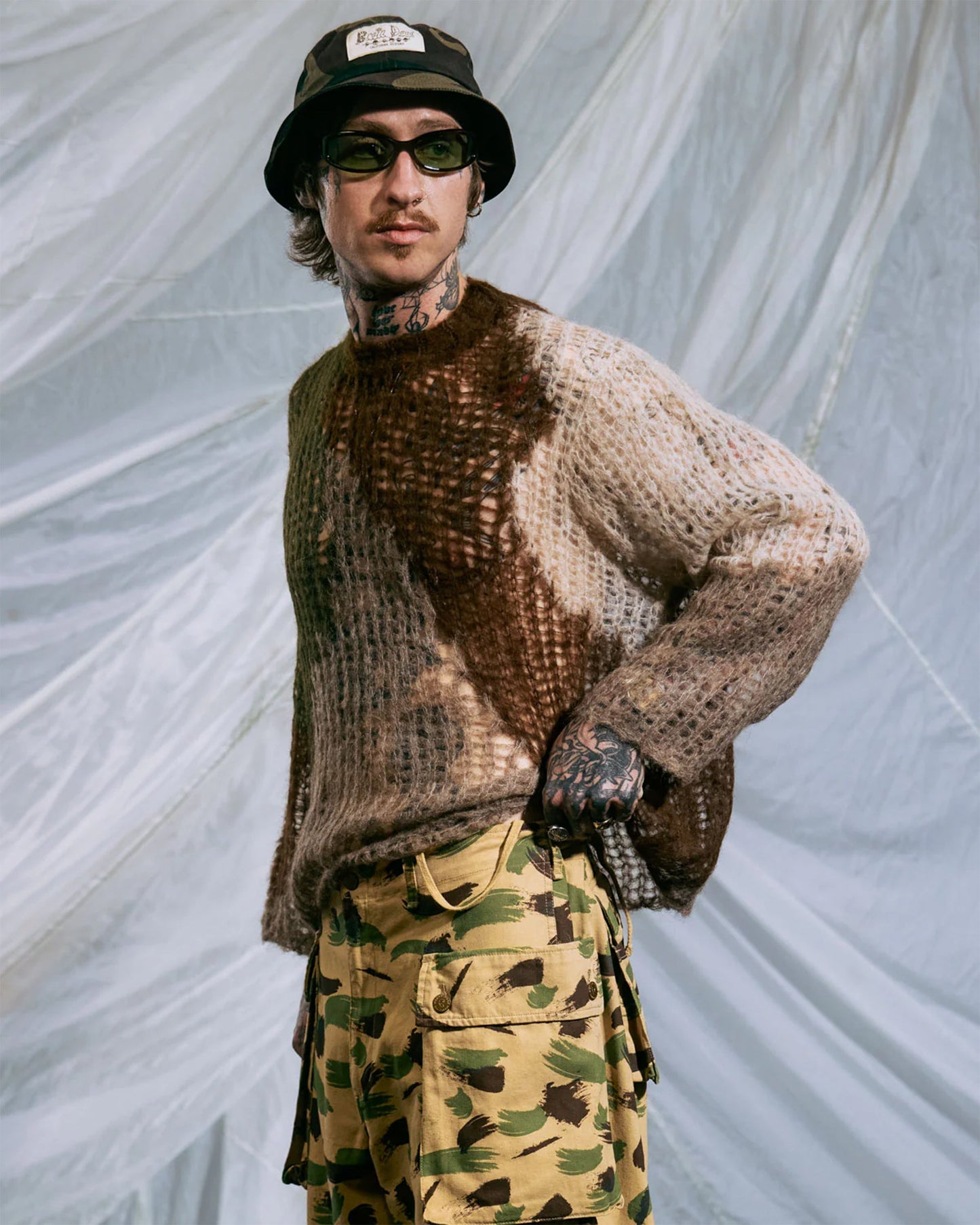 Jersey Boxy Brain Dead Threadbare para hombre