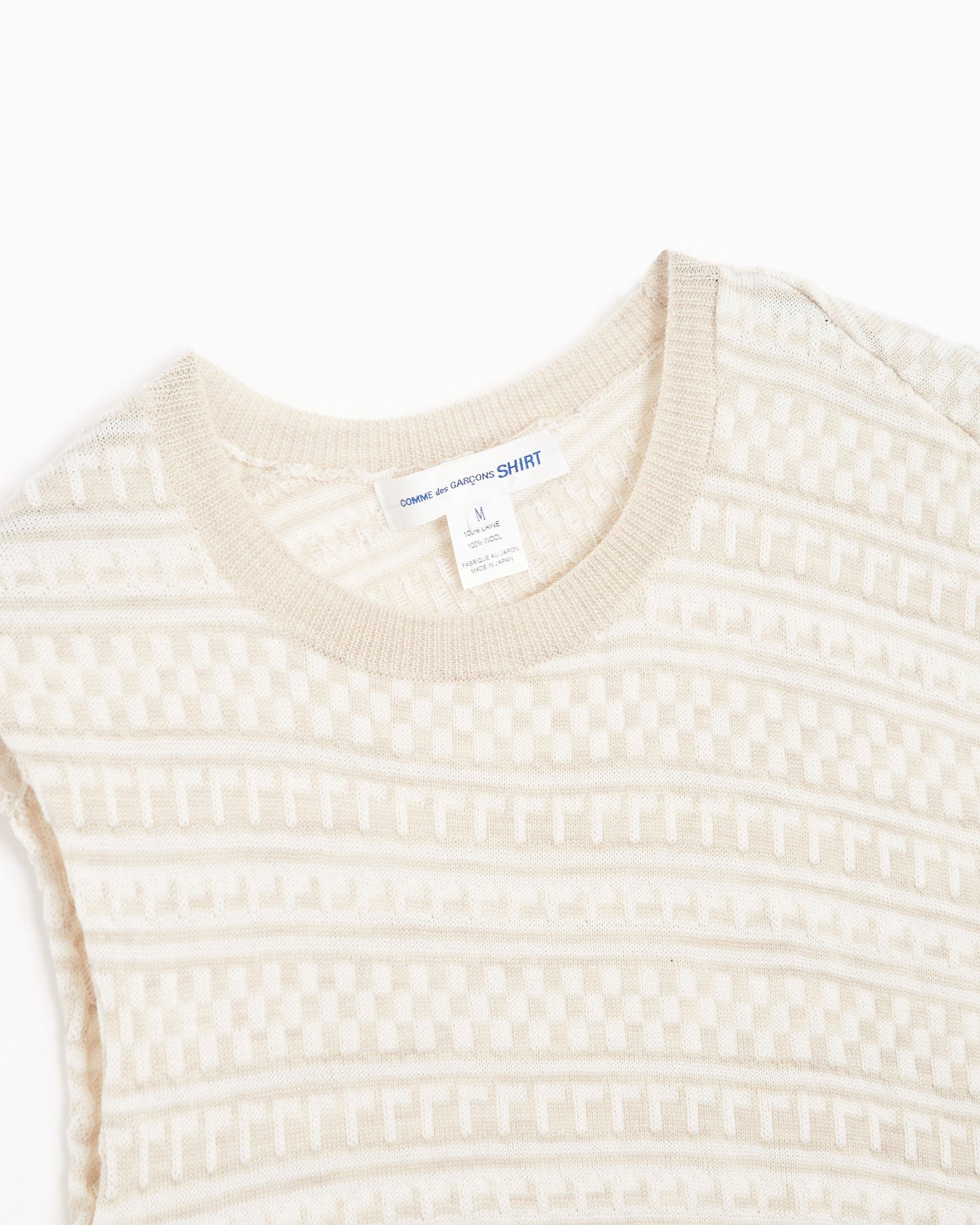 Jersey Comme Des Garçons Shirt Men's Knit Sweater para hombre