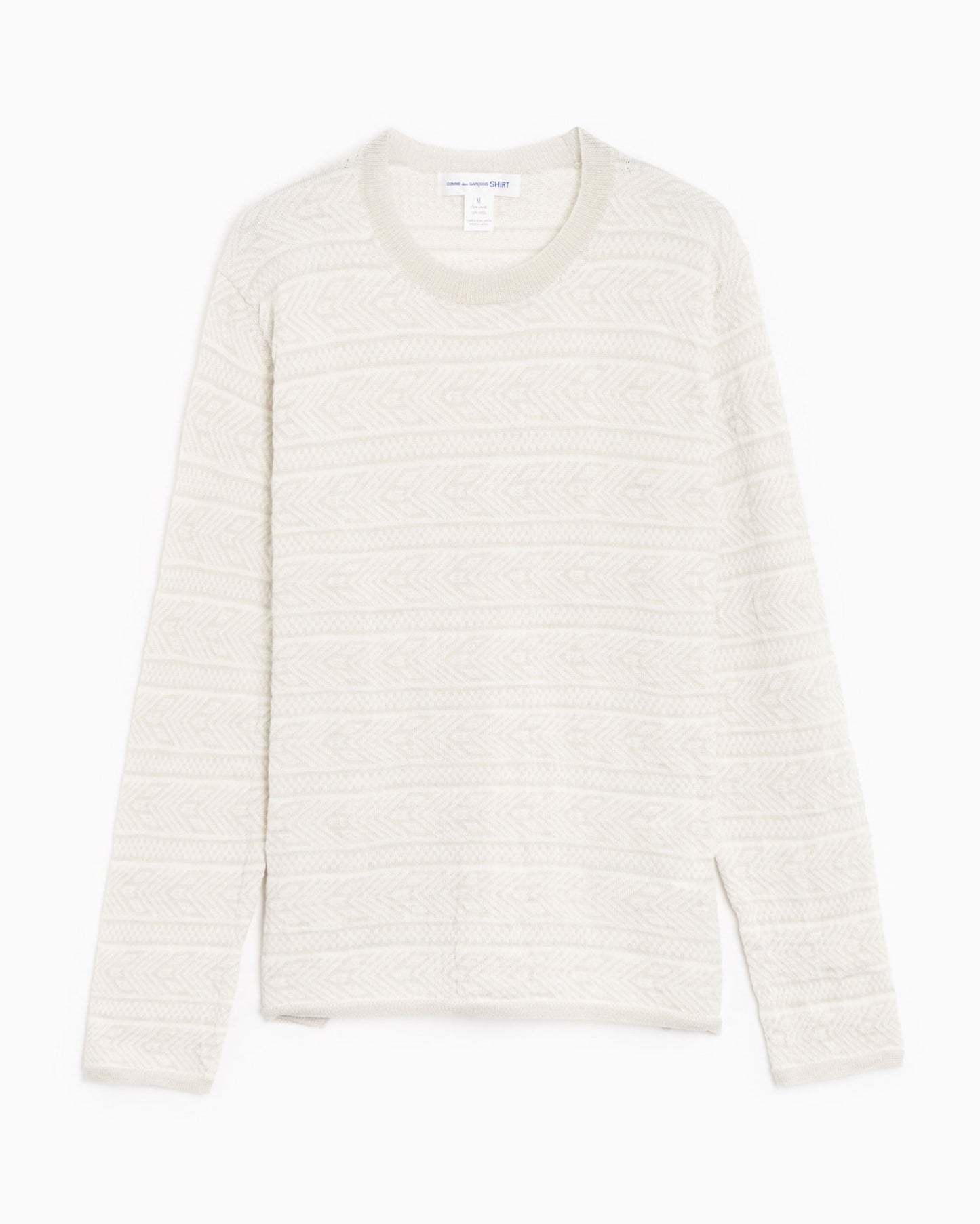 Jersey Comme Des Garçons Shirt Men's Knit Sweater para hombre