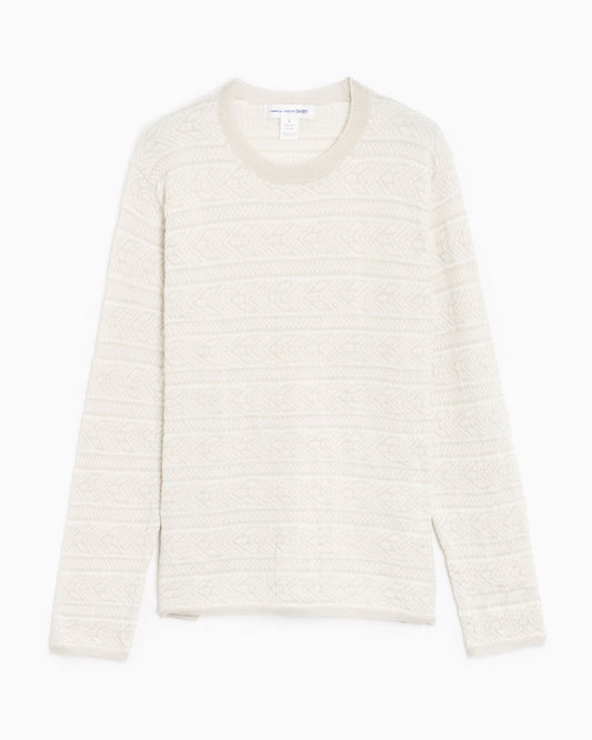 Jersey Comme Des Garçons Shirt Men's Knit Sweater para hombre