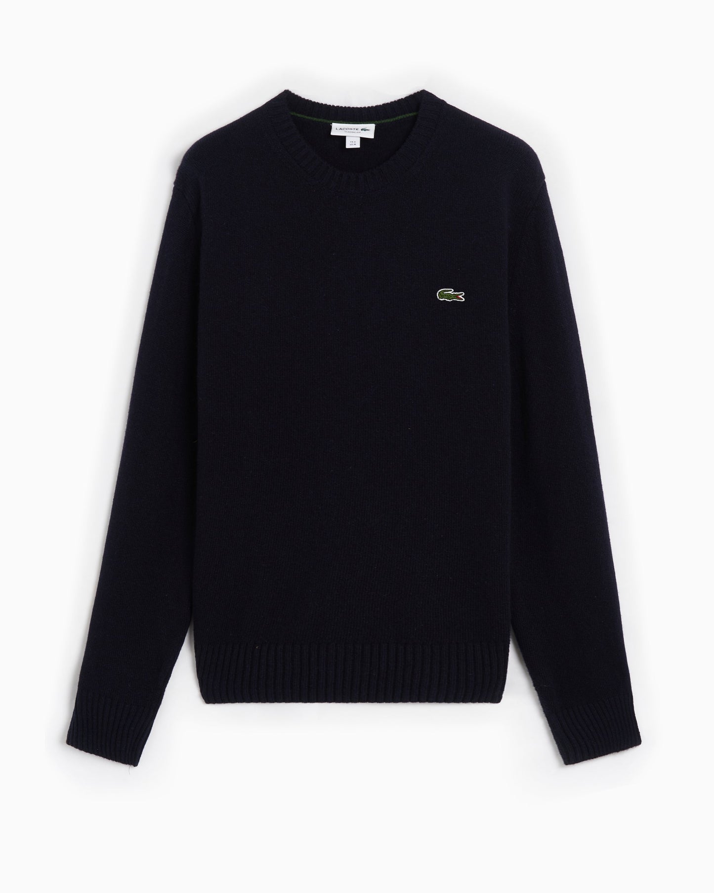 Jersey Lacoste Men's Carded Wool Crew Neck Sweater para hombre