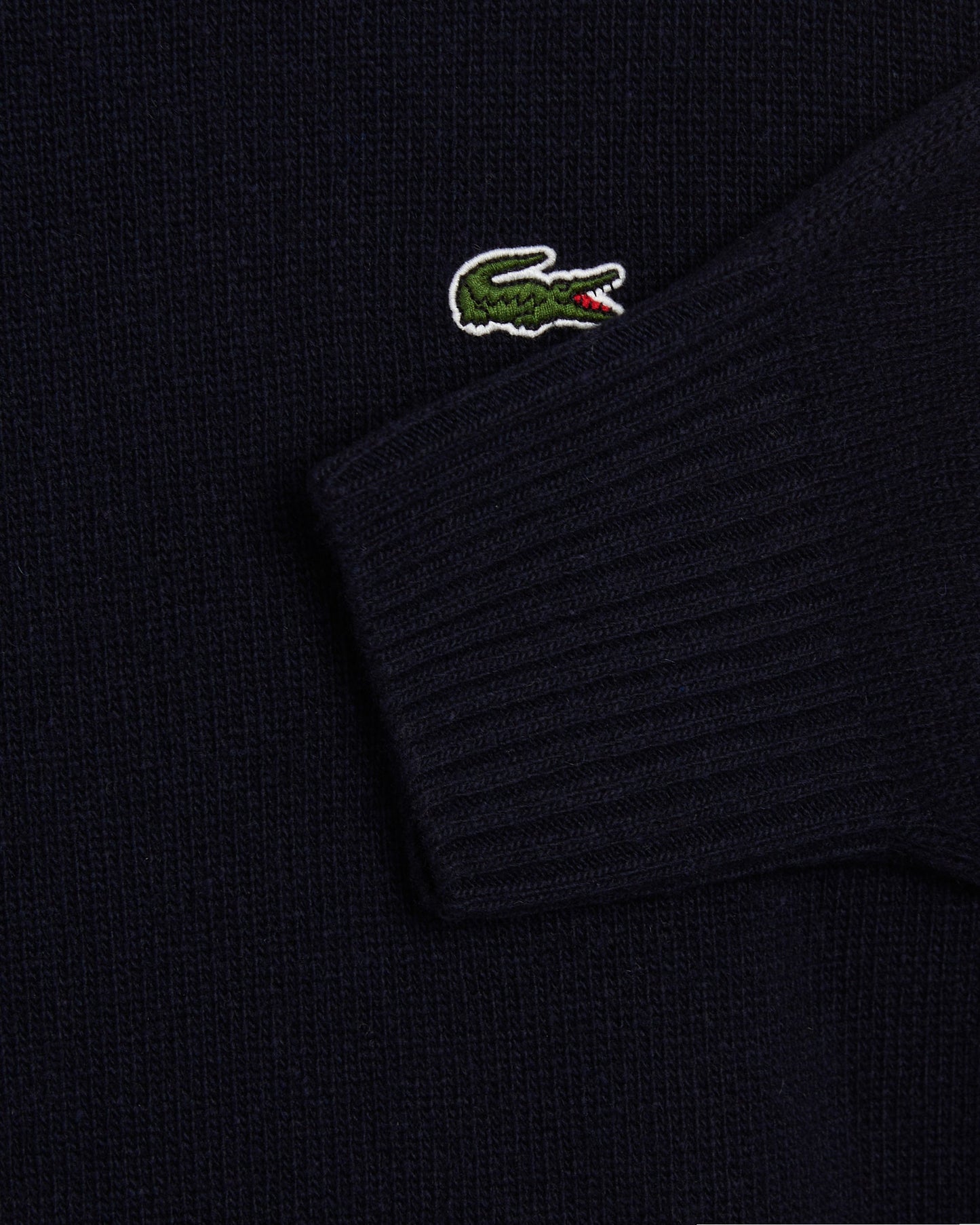 Jersey Lacoste Men's Carded Wool Crew Neck Sweater para hombre