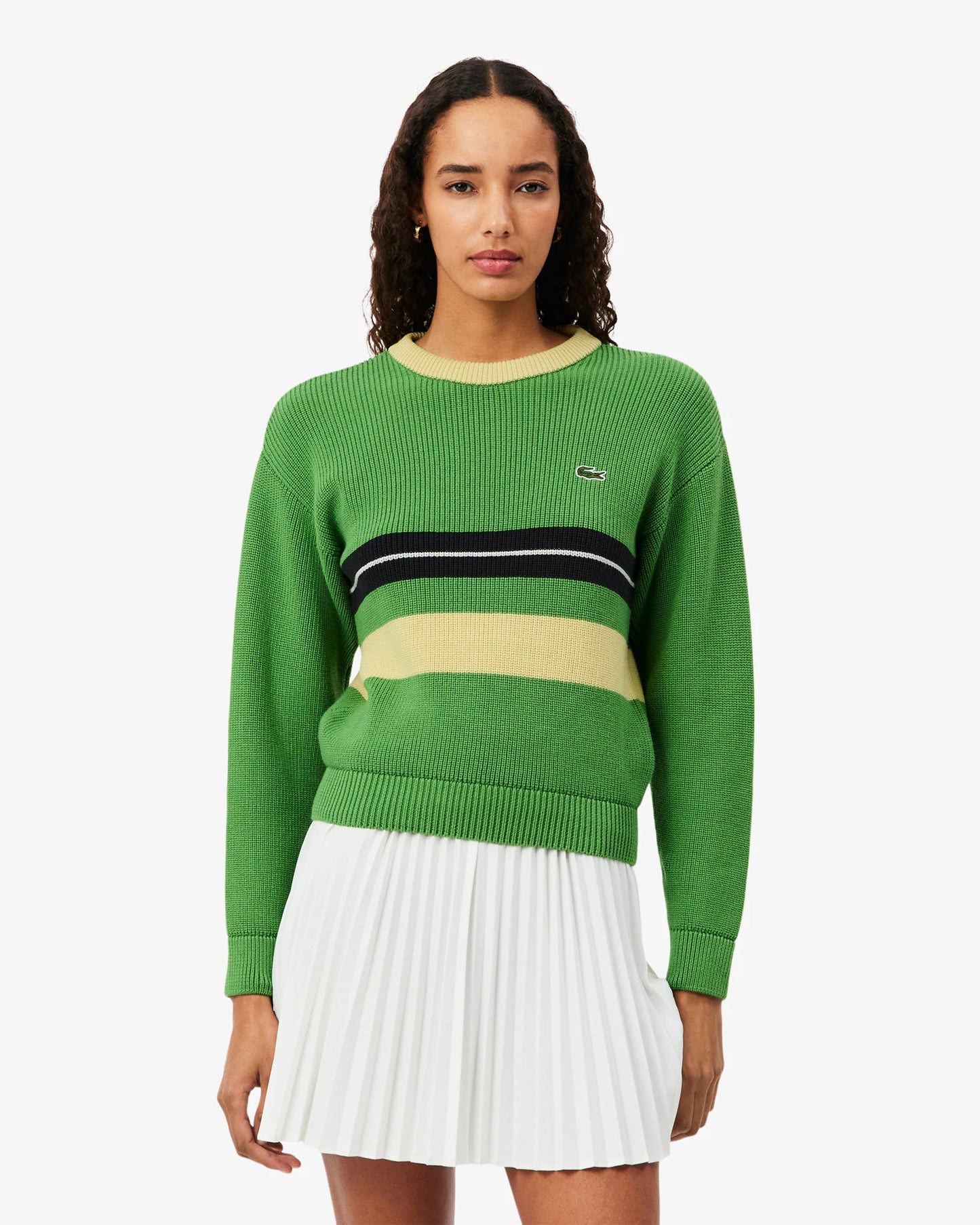 Jersey con logo Relaxed Lacoste Re-edition para mujer