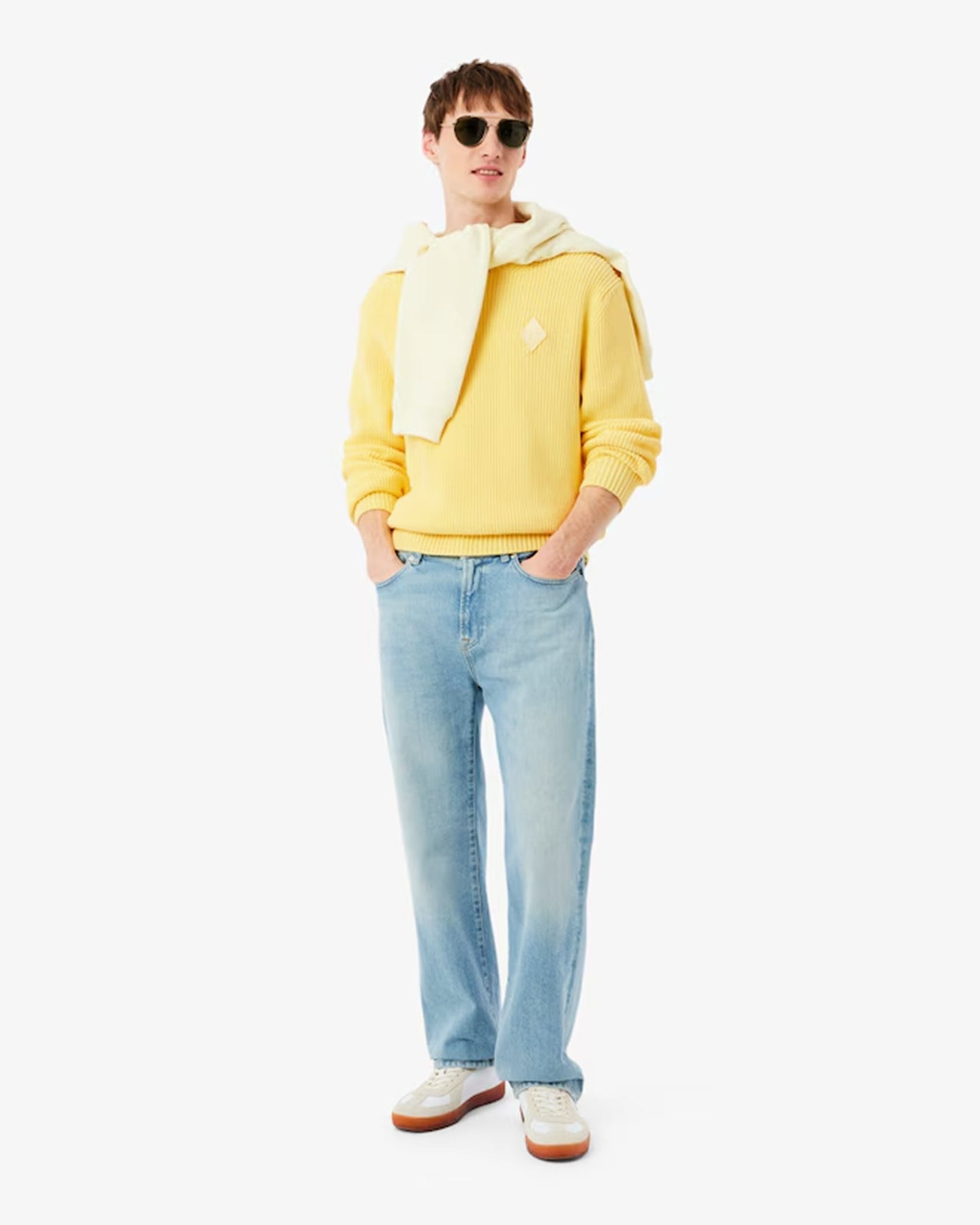 Jersey con logo Relaxed Lacoste Retro para hombre