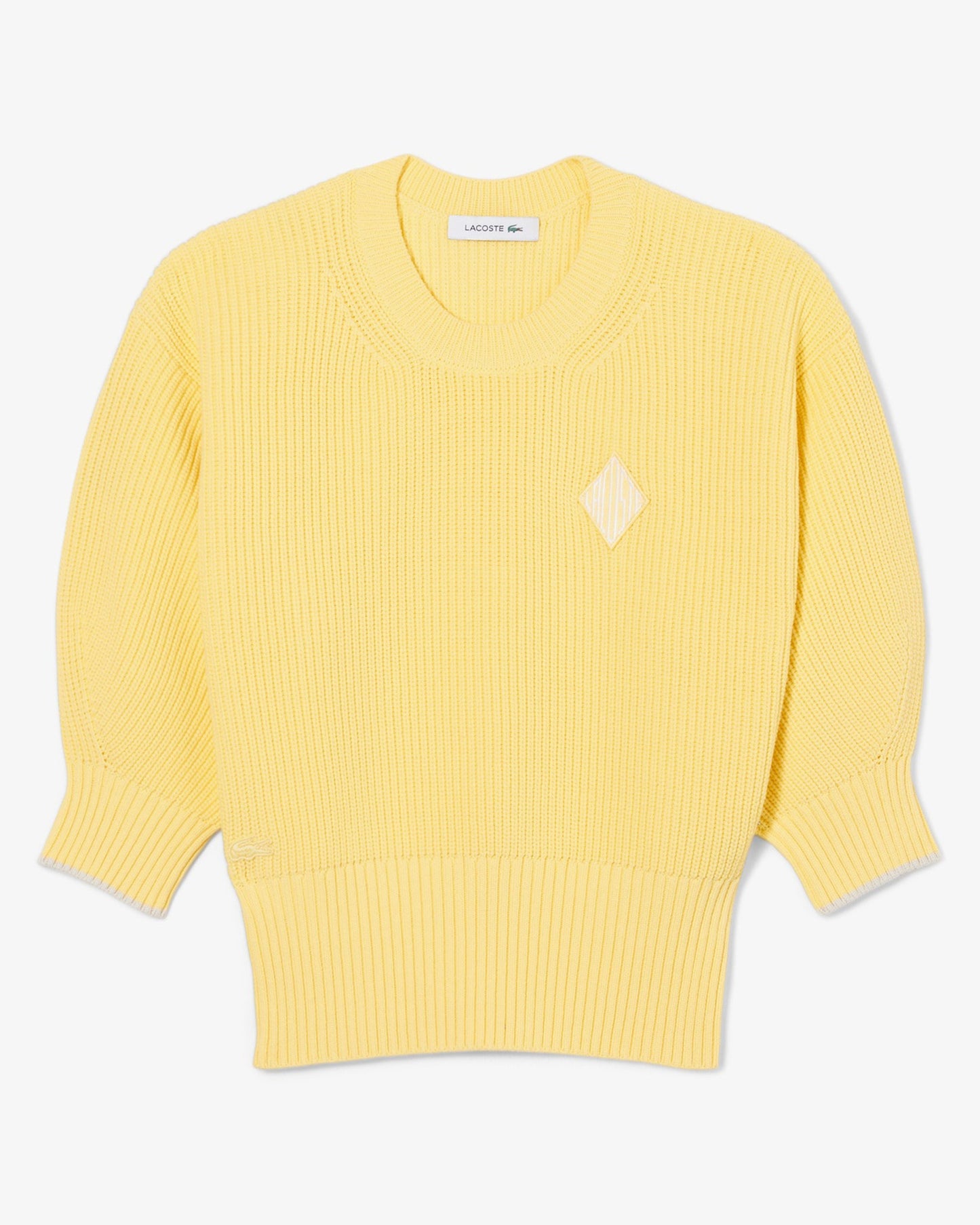 Jersey Relaxed de cuello redondo Lacoste para mujer
