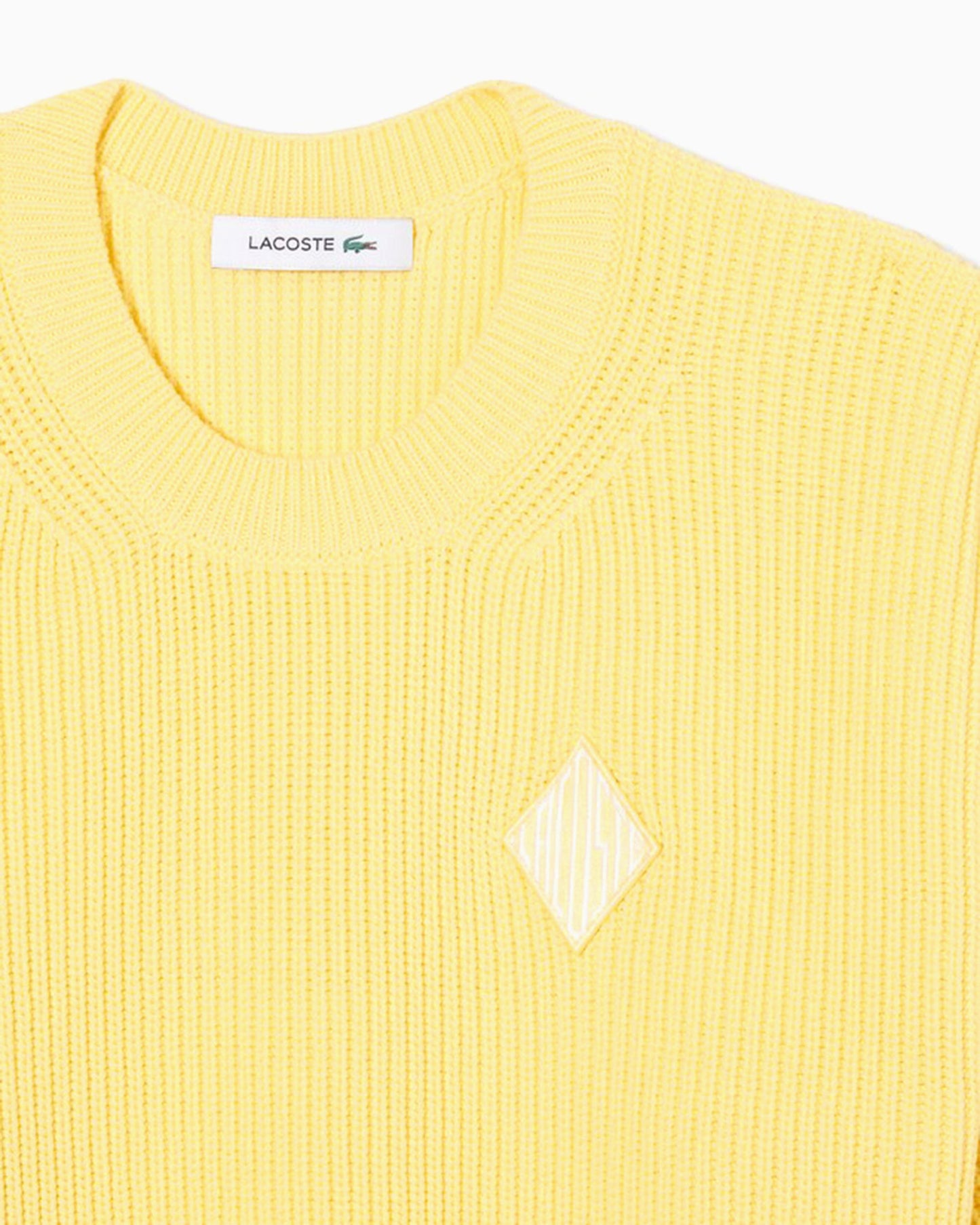Jersey Relaxed de cuello redondo Lacoste para mujer
