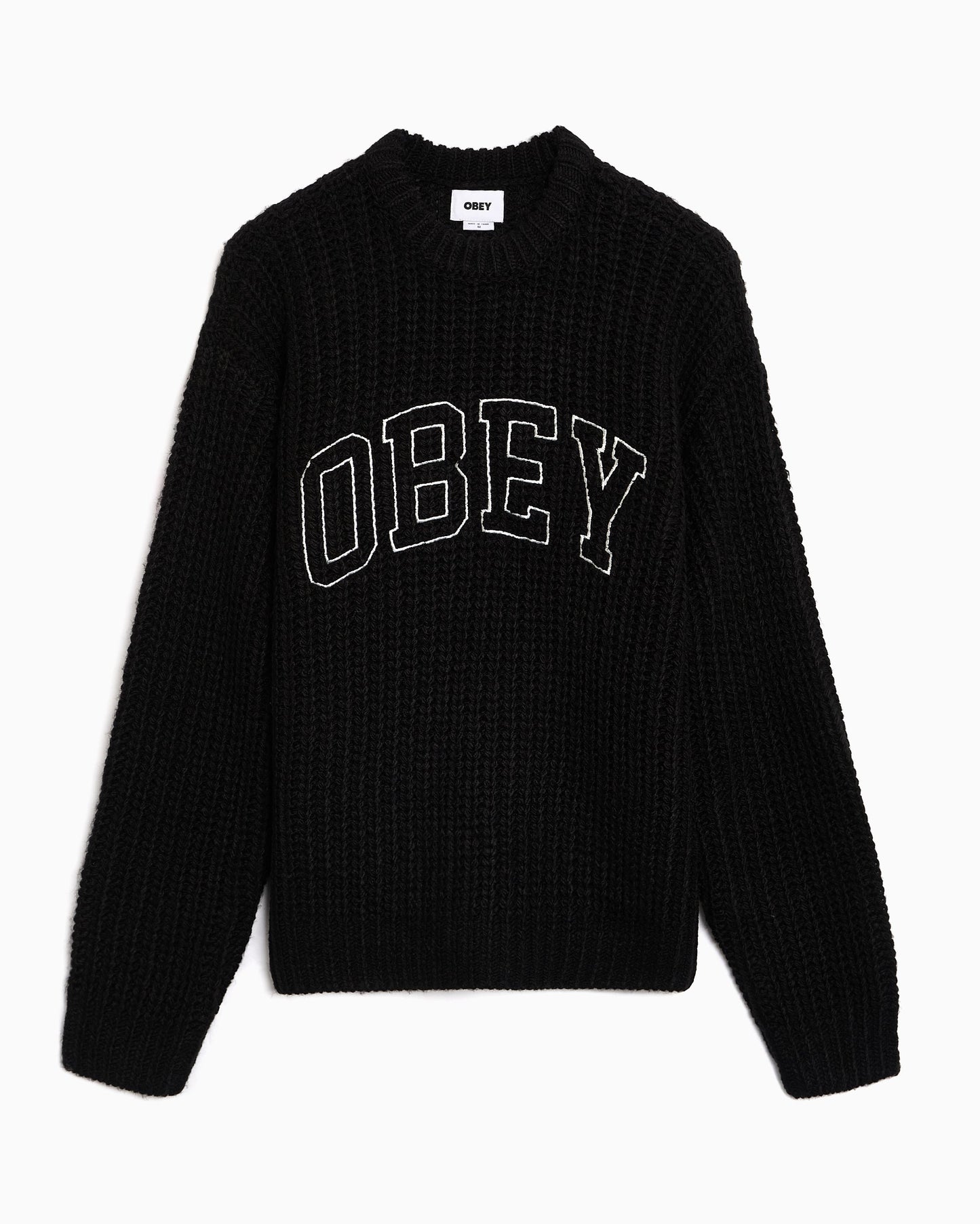 Jersey con logo Relaxed OBEY Clothing Collegiate para hombre