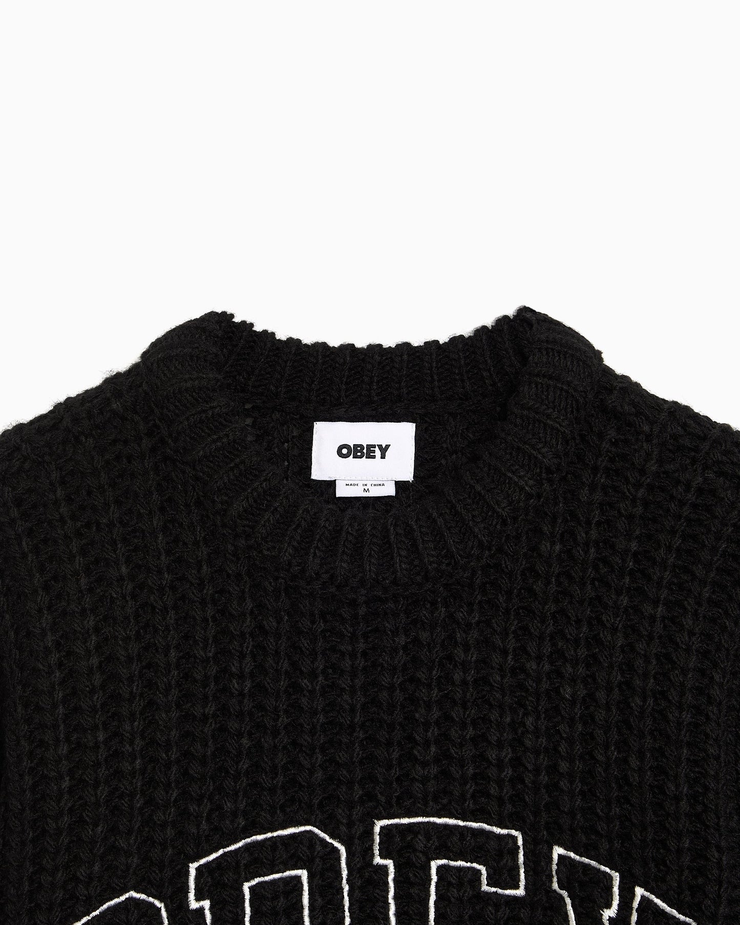 Jersey con logo Relaxed OBEY Clothing Collegiate para hombre
