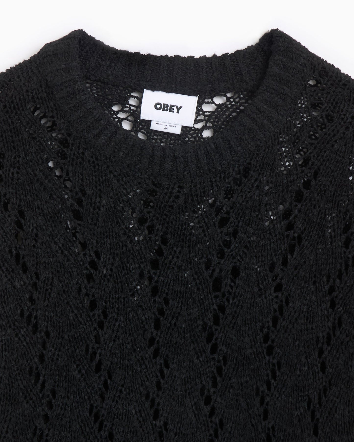 Jersey OBEY Clothing Shimoda Tape Yarn Men's Sweater para hombre
