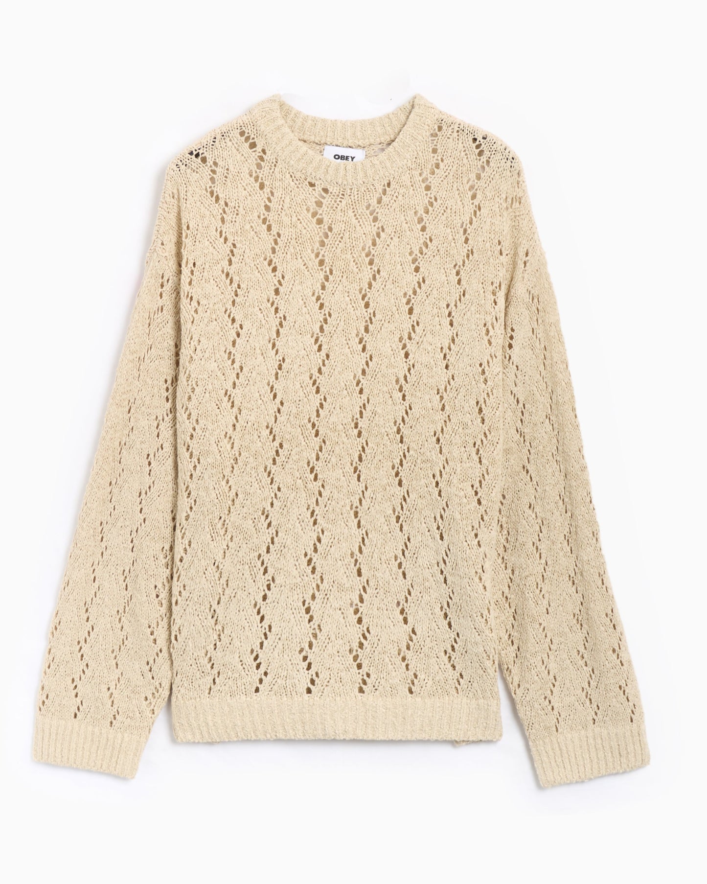 Jersey OBEY Clothing Shimoda Tape Yarn Men's Sweater para hombre