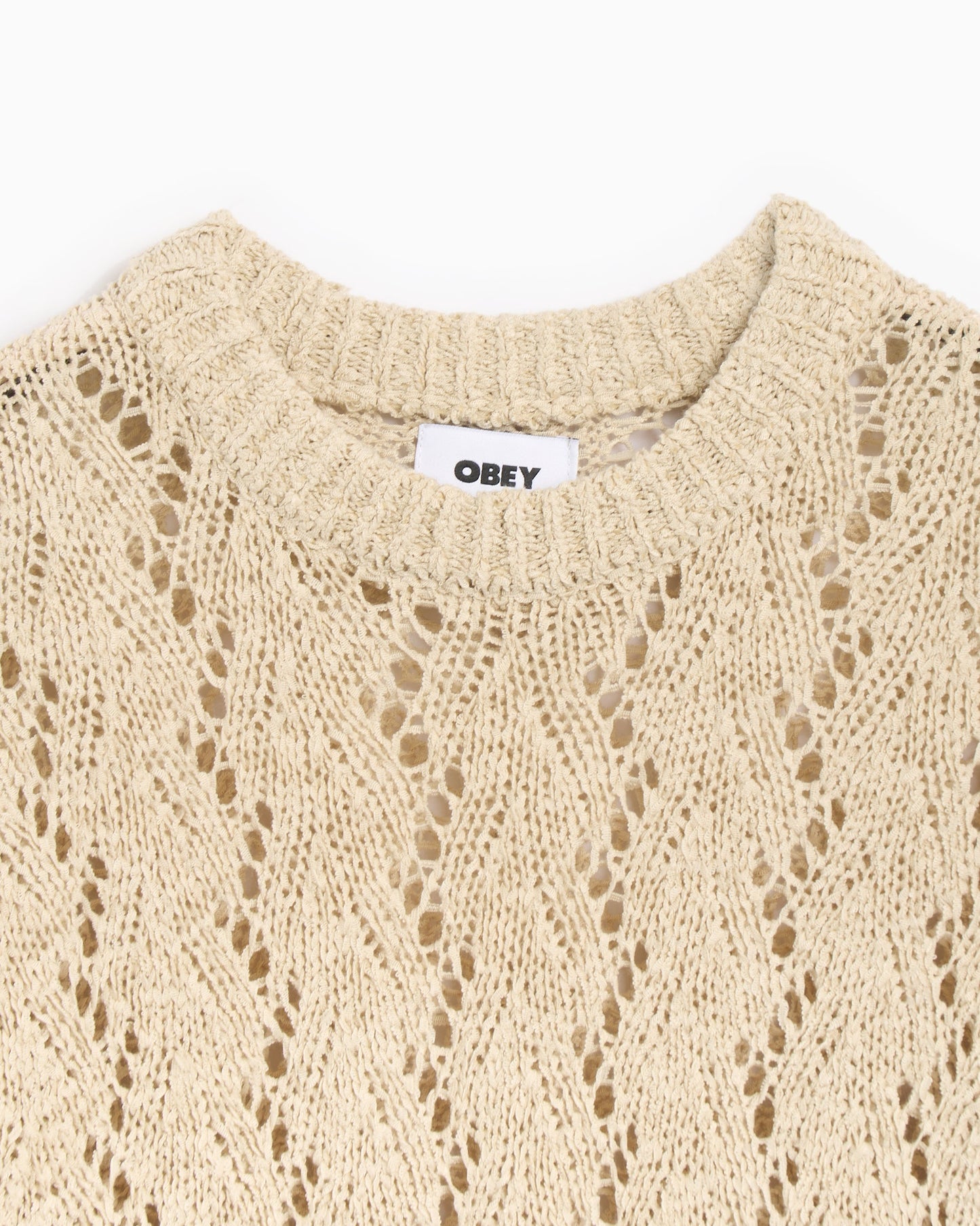 Jersey OBEY Clothing Shimoda Tape Yarn Men's Sweater para hombre