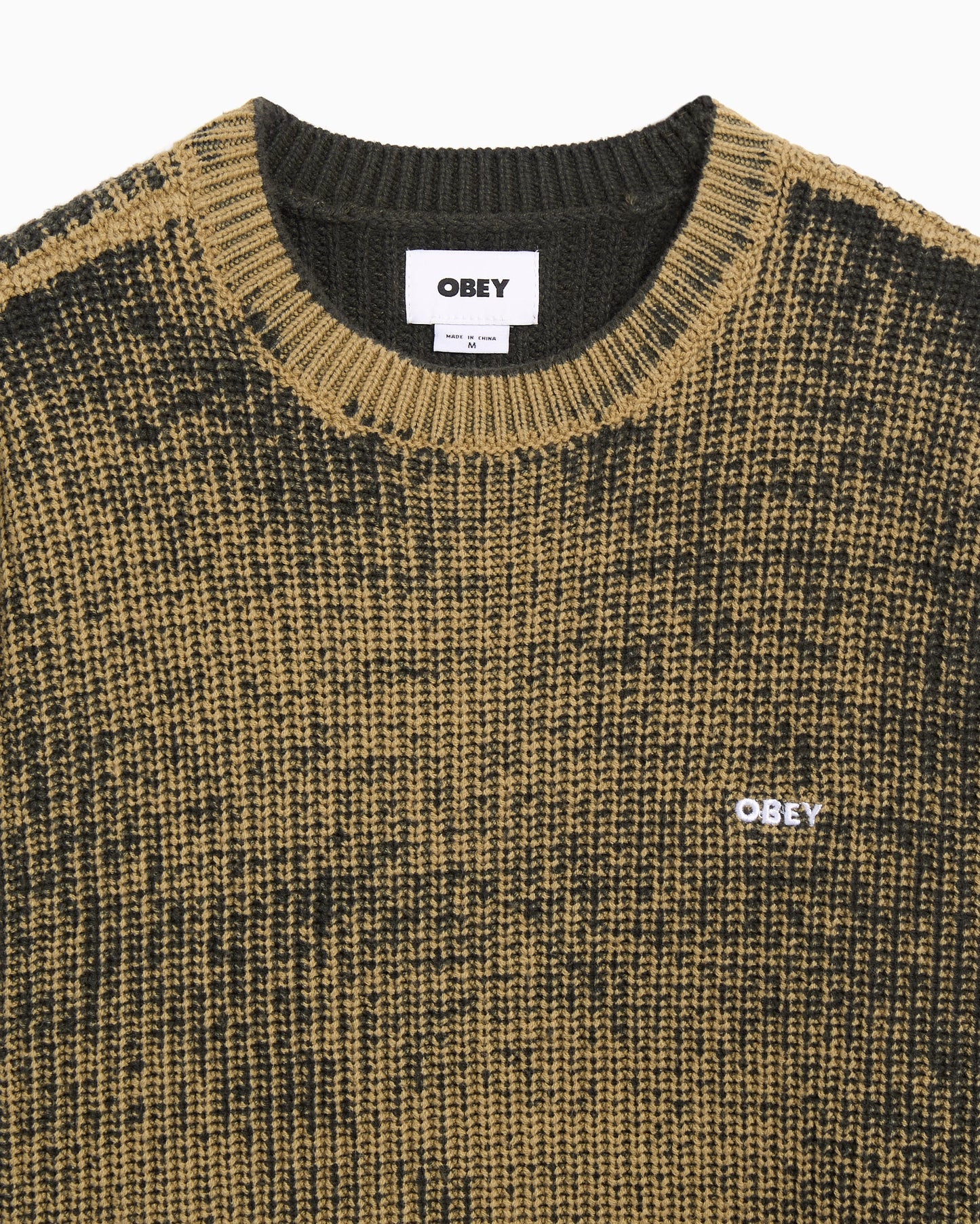 Jersey Relaxed OBEY Clothing Spray Effect para hombre