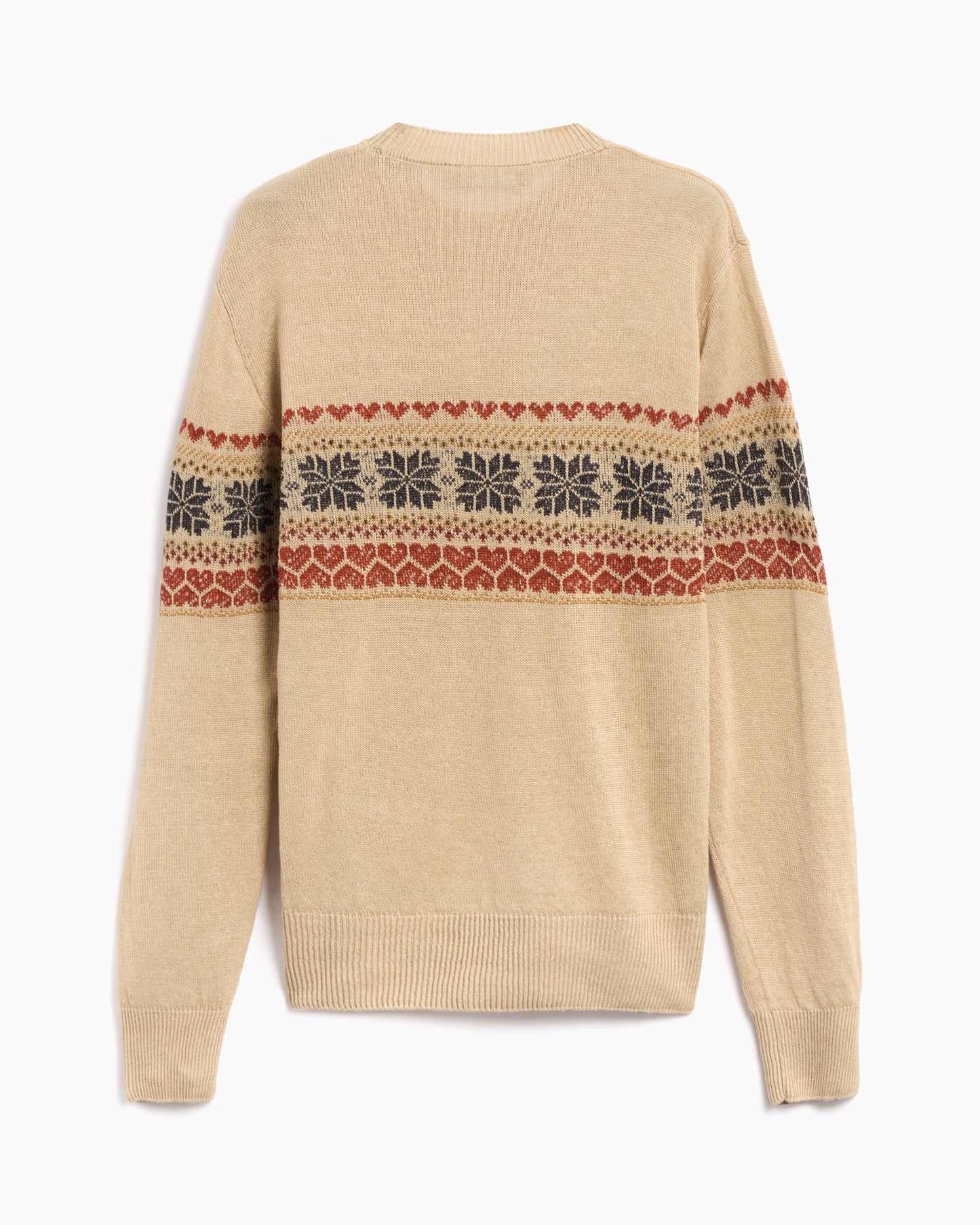 Jersey Our Legacy Snow Fairisle Hemp Men's Base Roundneck Sweater para hombre
