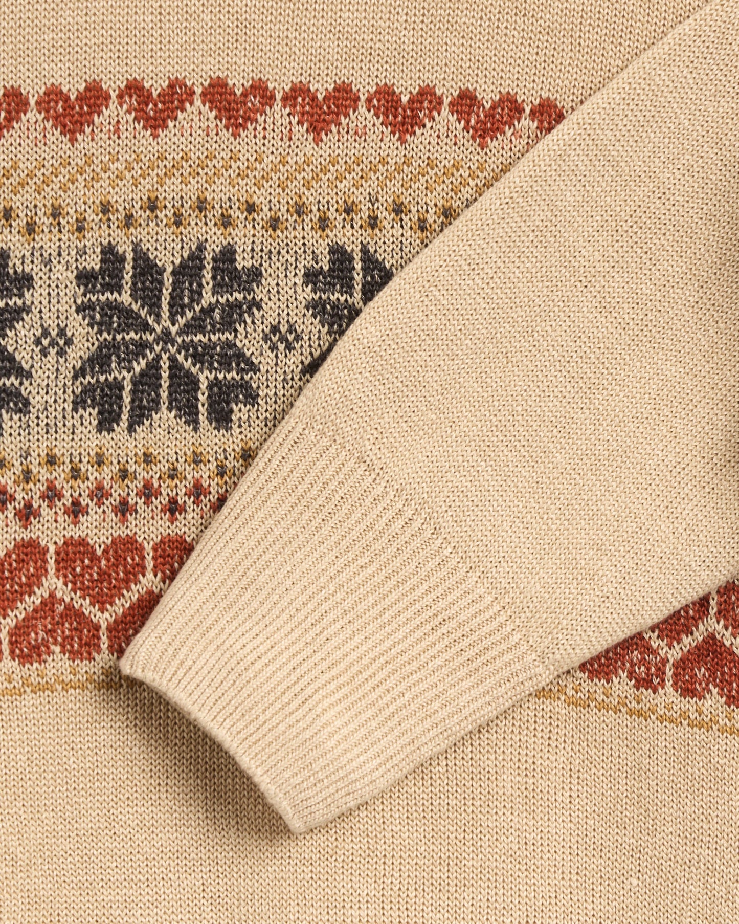 Jersey Our Legacy Snow Fairisle Hemp Men's Base Roundneck Sweater para hombre