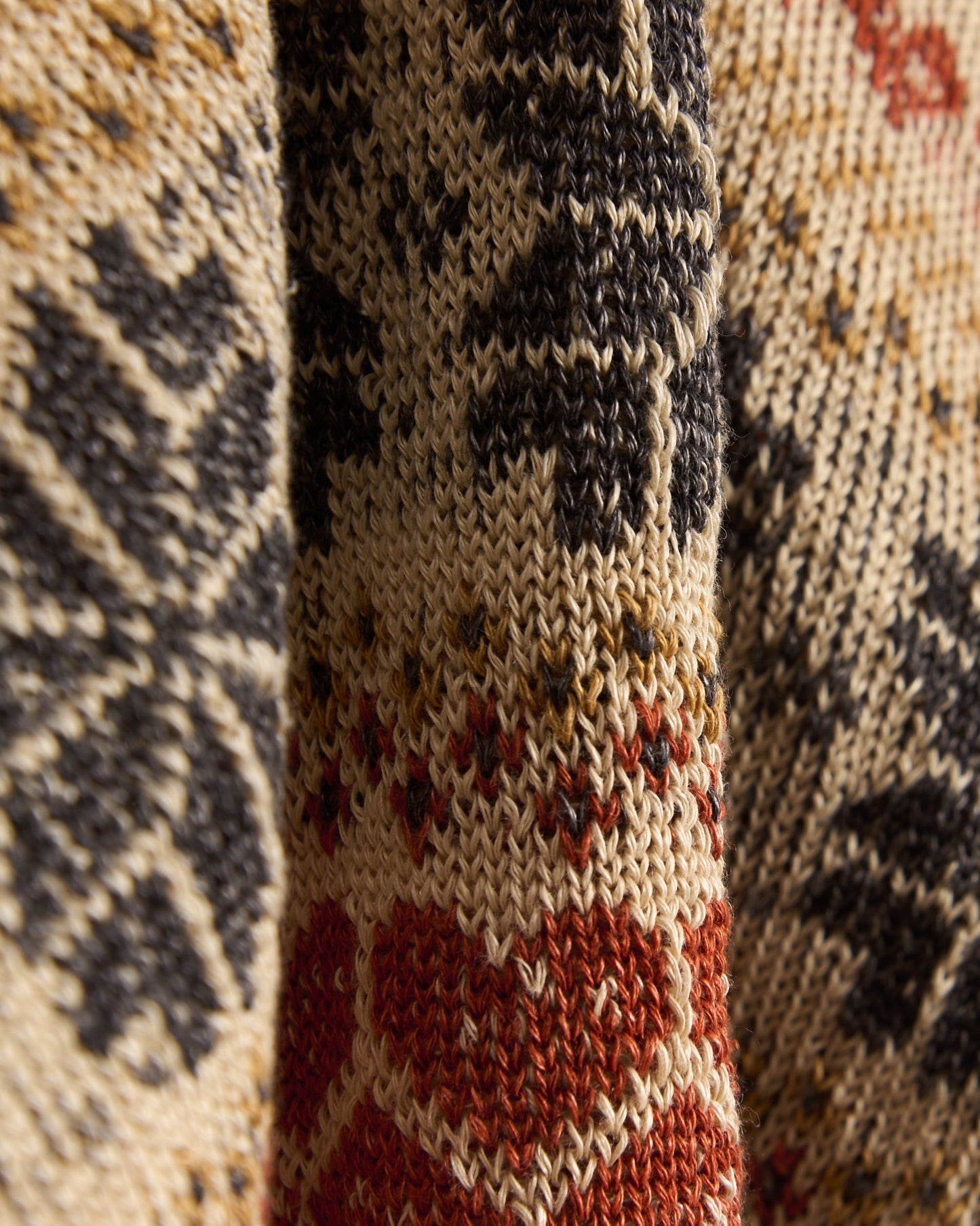 Jersey Our Legacy Snow Fairisle Hemp Men's Base Roundneck Sweater para hombre