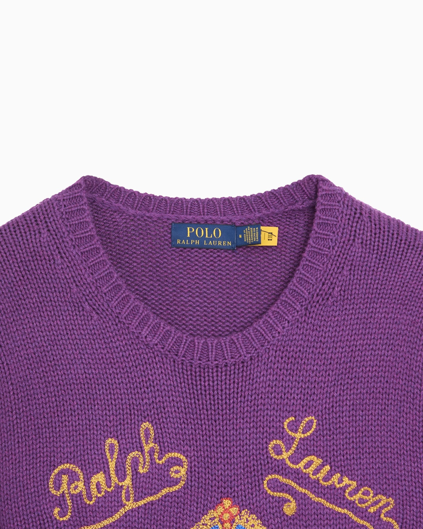 Jersey bordado Polo Ralph Lauren para hombre