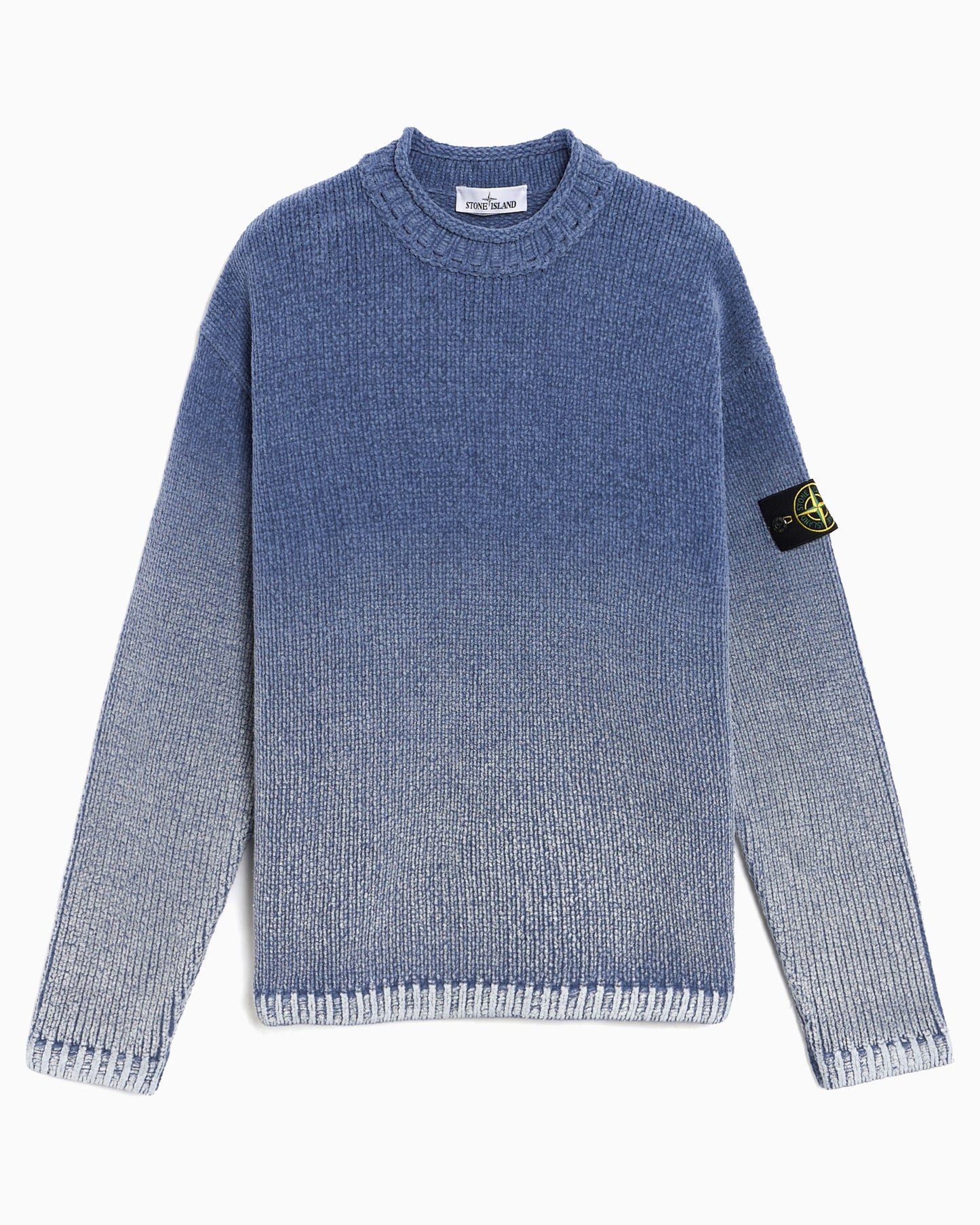 Jersey Oversize Stone Island Chenille Degradé para hombre