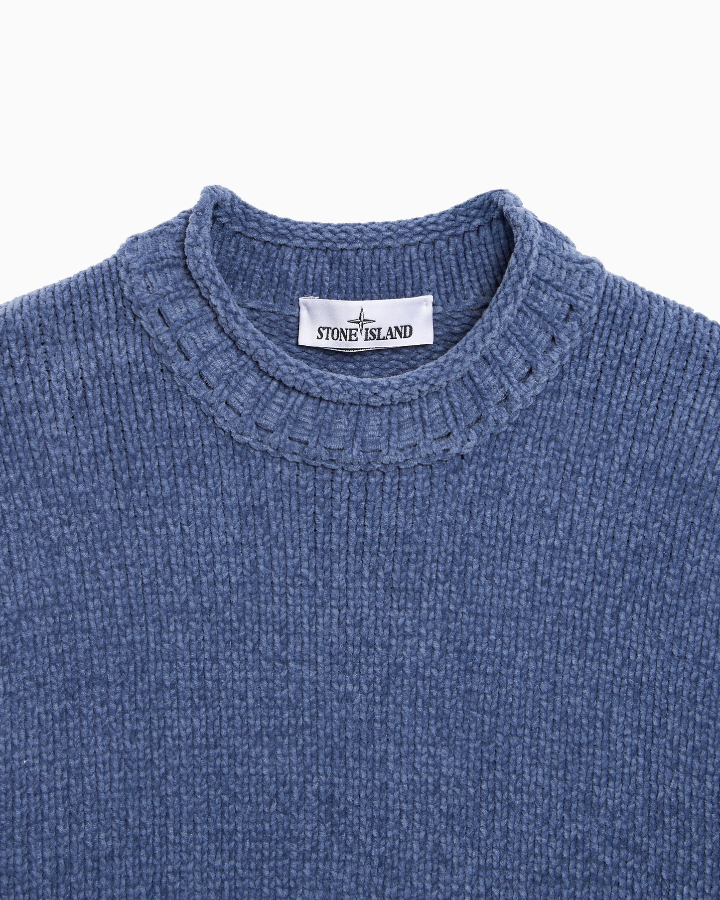 Jersey Oversize Stone Island Chenille Degradé para hombre
