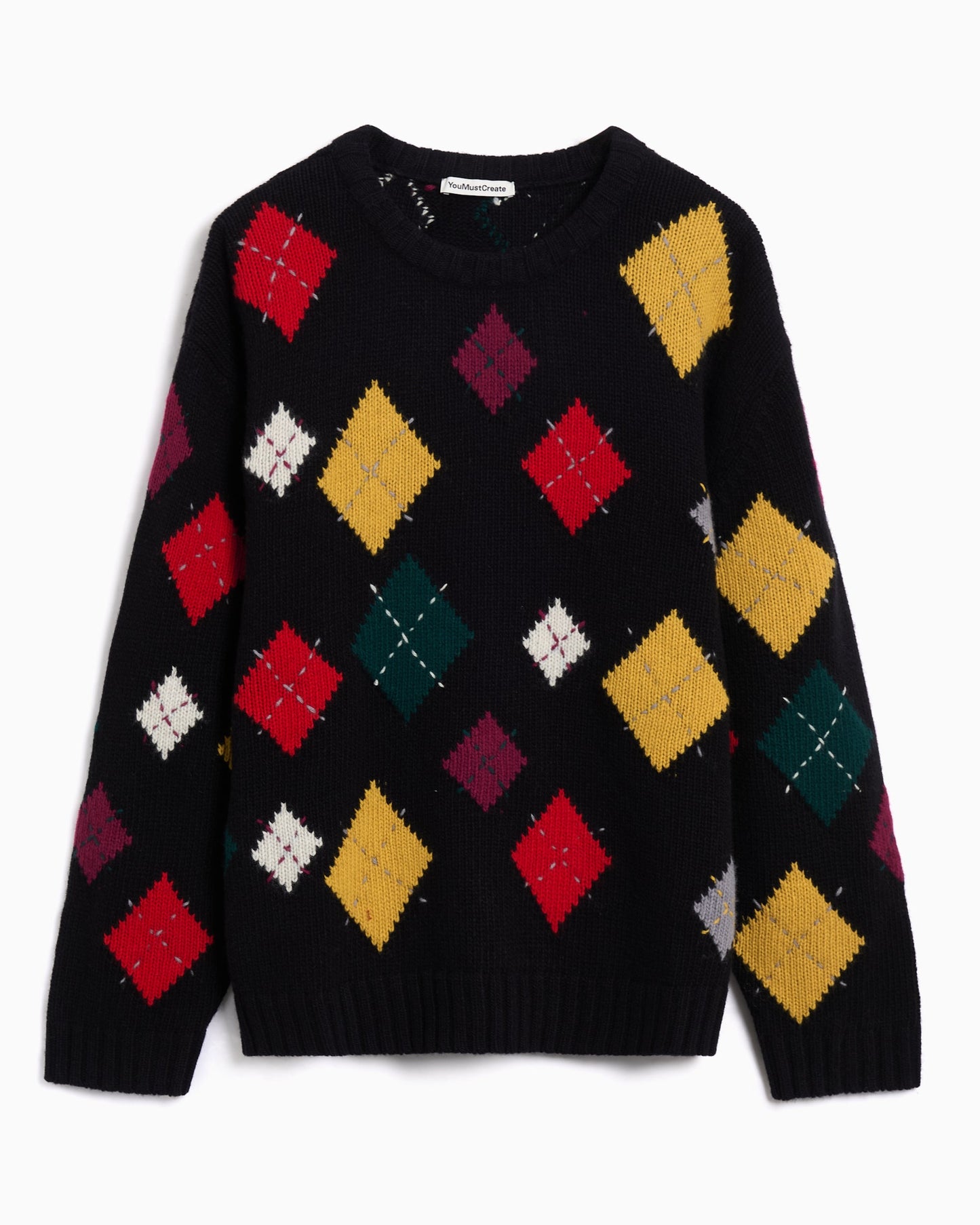 Jersey Relaxed Rombos YMC Flint para hombre