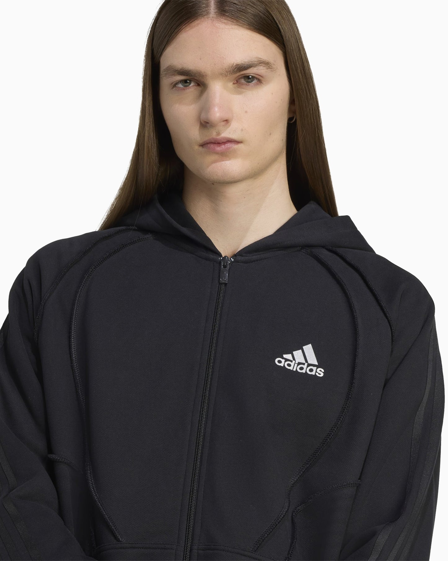 Sudadera con cremallera Relaxed adidas Adilenium Adilenium Teamgeist para hombre