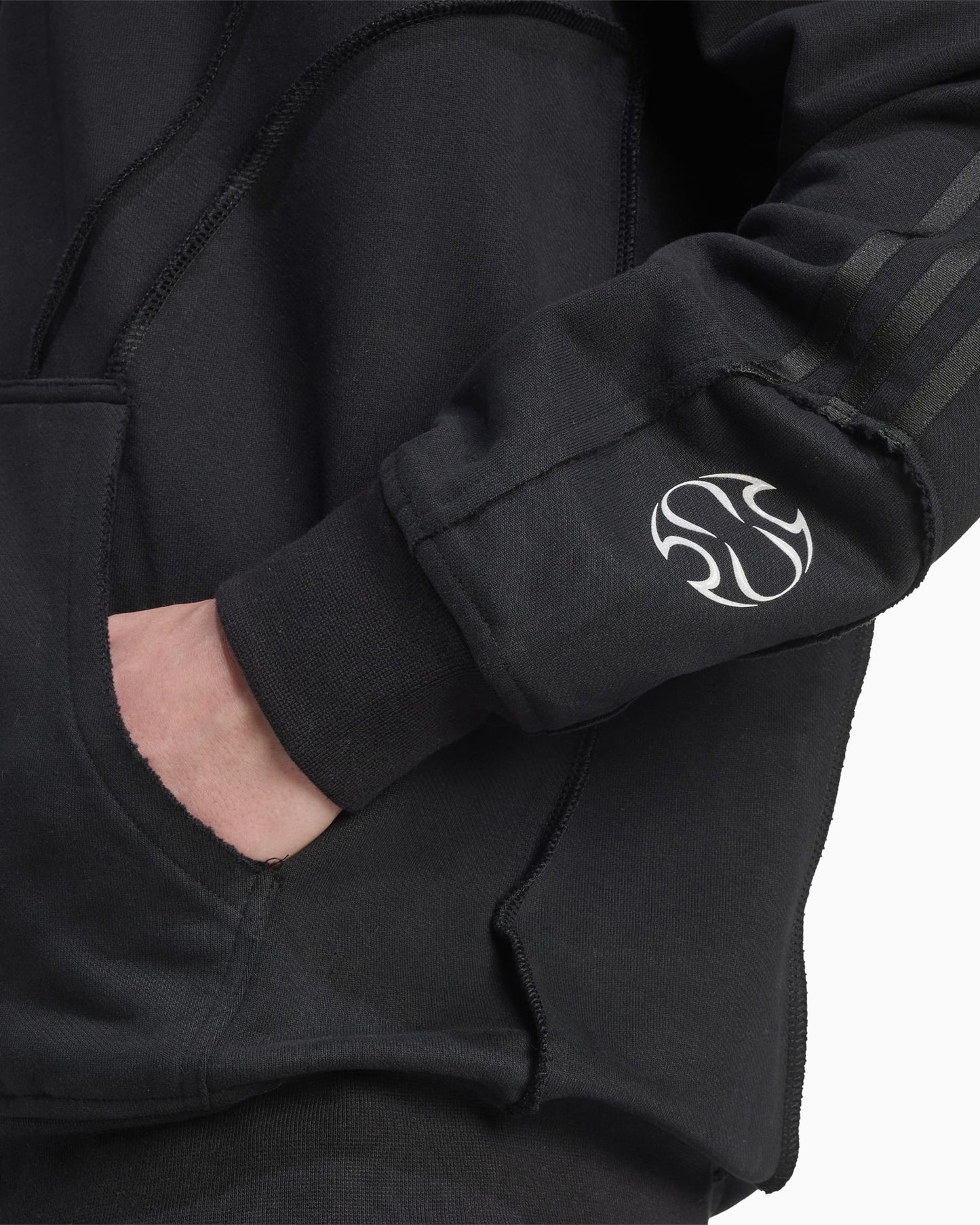 Sudadera con cremallera Relaxed adidas Adilenium Adilenium Teamgeist para hombre